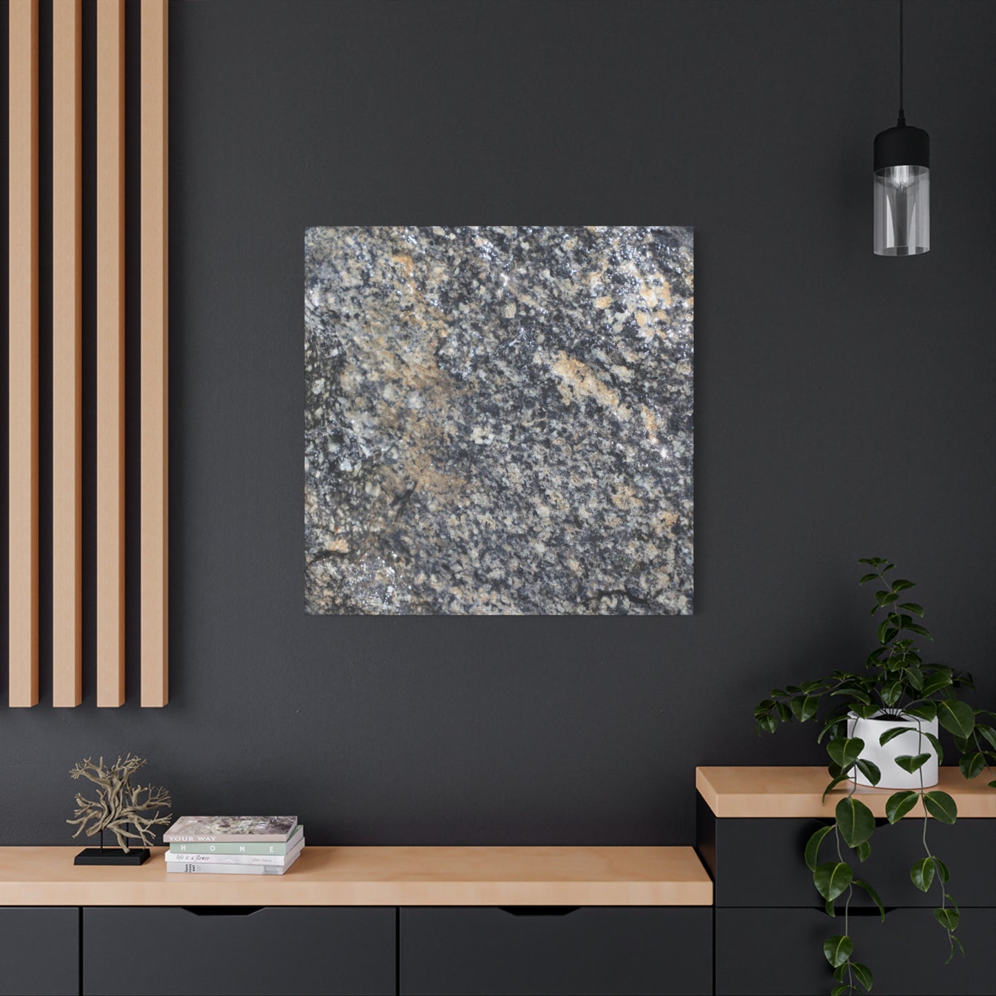 Metamorphic Memory - Unique Frameless Canvas Wall Art