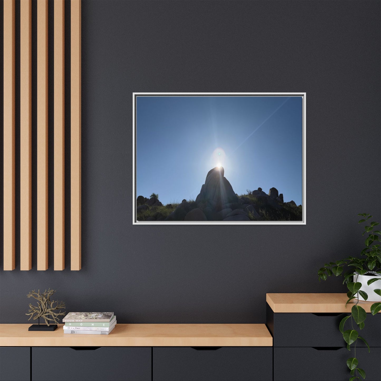 Sunburst - Unique Stretched Canvas Wall Art