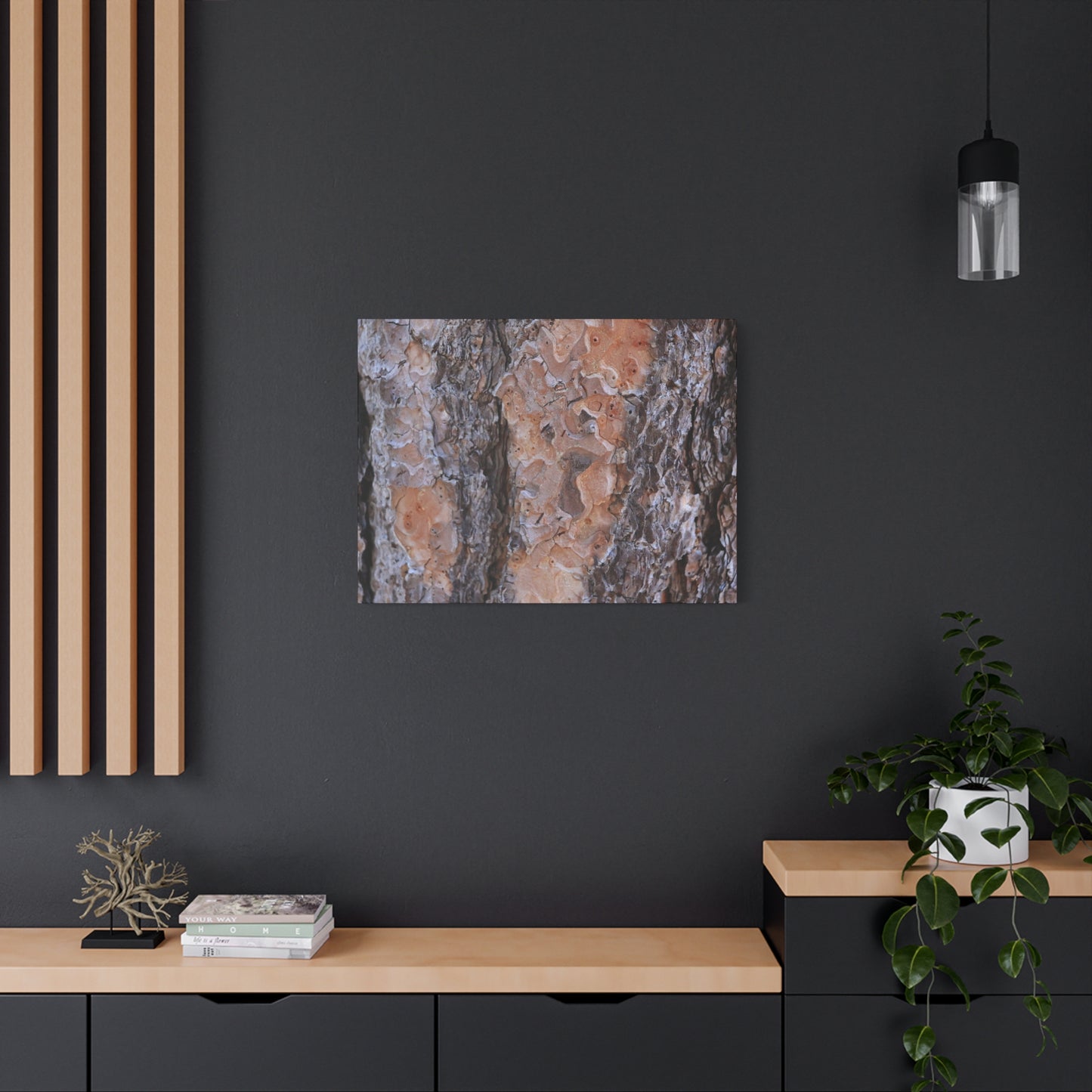 Terracotta Textures - Unique Frameless Canvas Wall Art