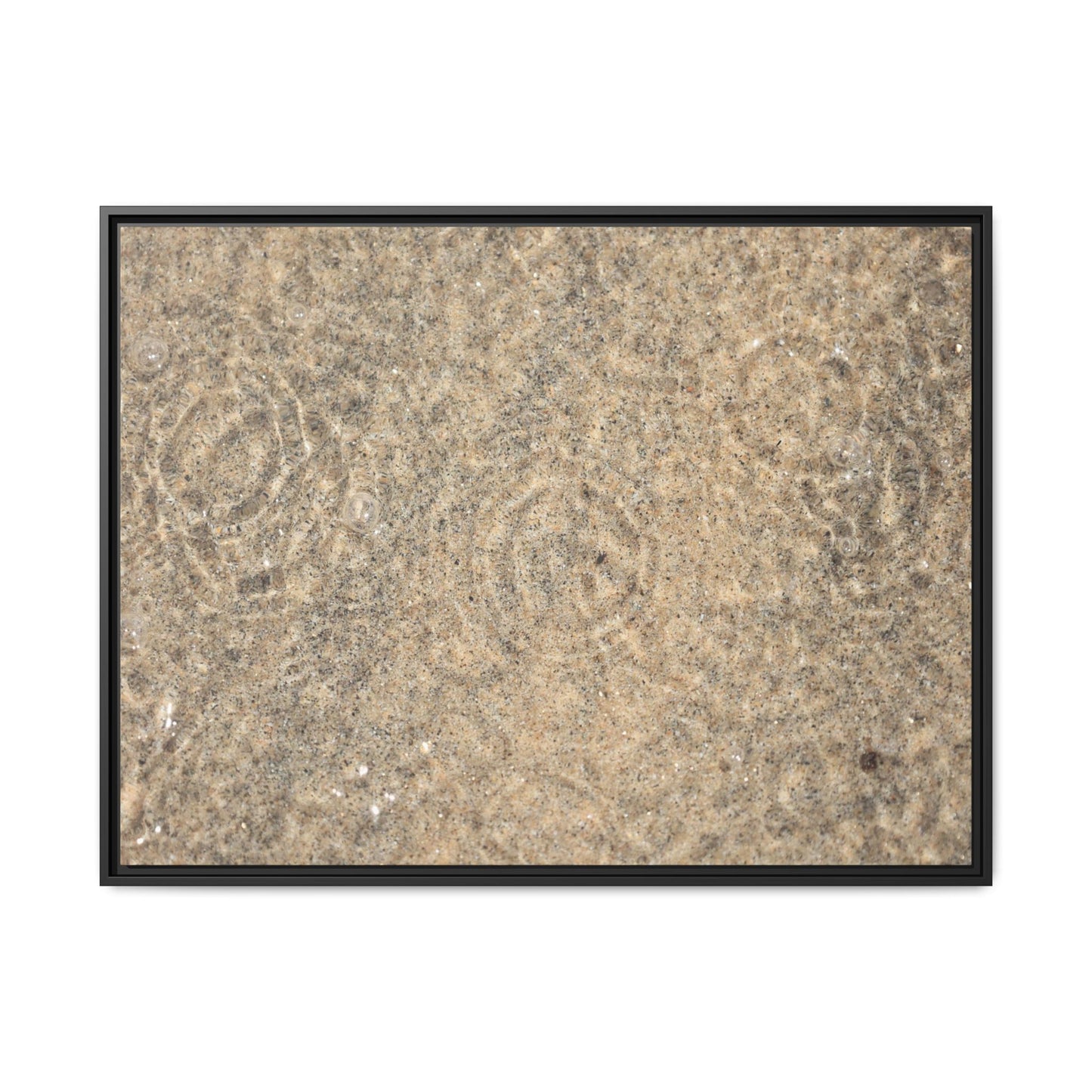 Whispers of Sand - Unique Stretched Canvas Wall Art