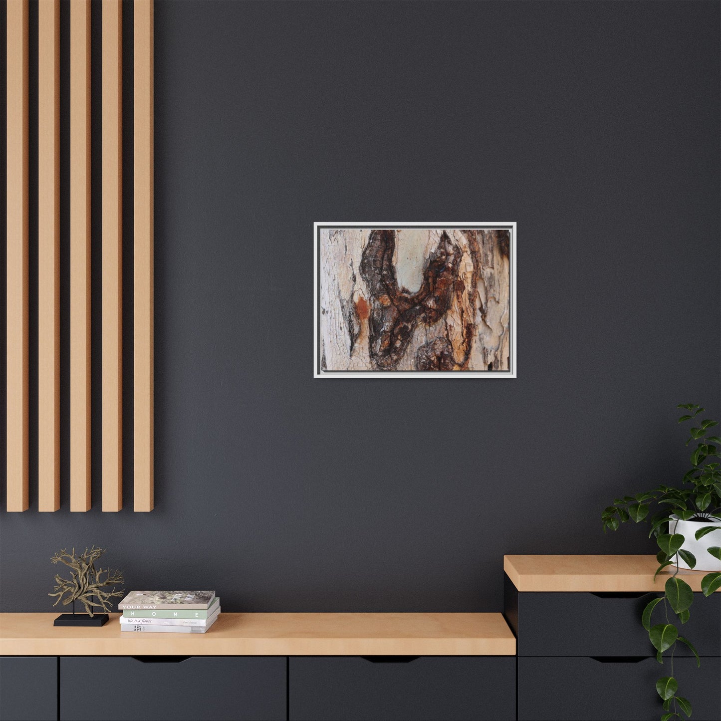 Texture of Time - Unique Stretched Canvas Wall Art