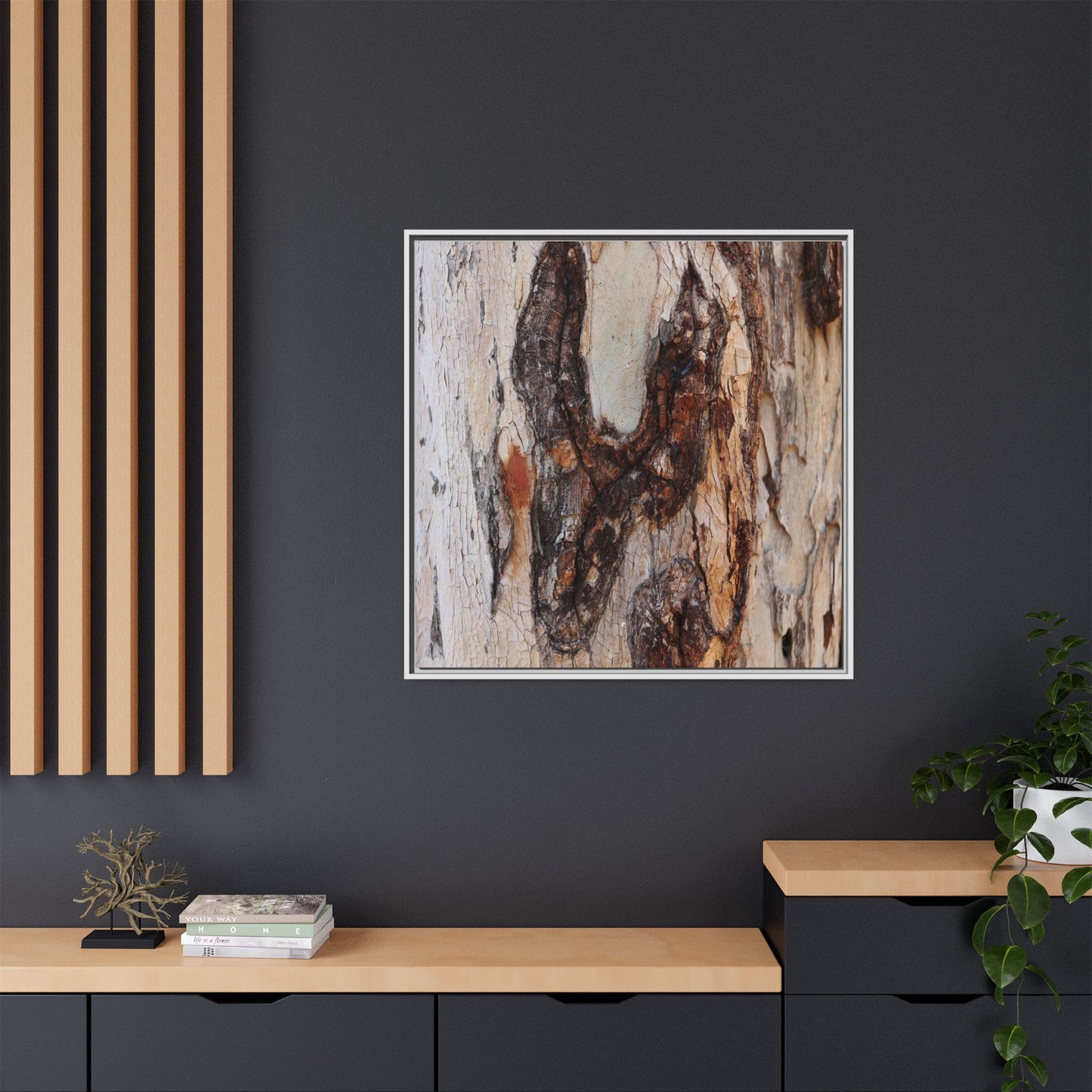 Texture of Time - Unique Stretched Canvas Wall Art