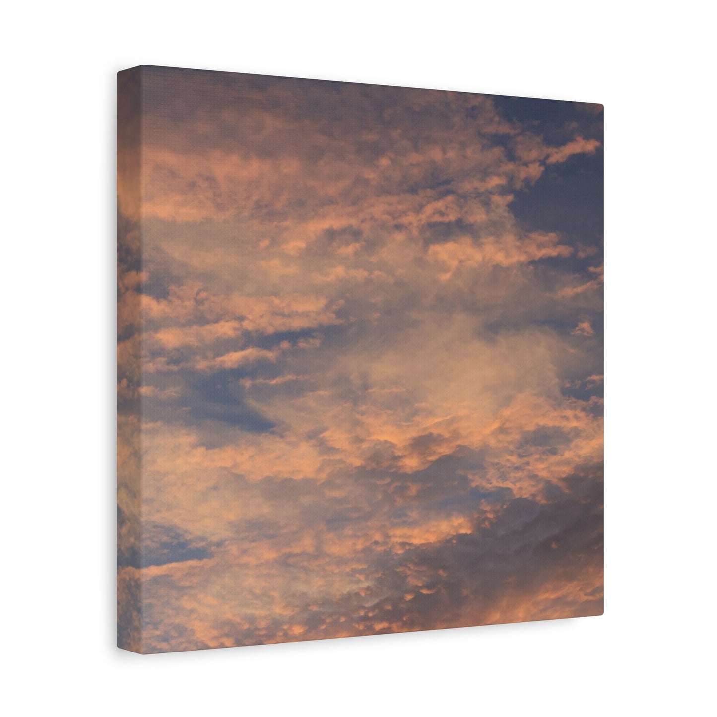 Sunset's Whispers - Unique Frameless Canvas Wall Art