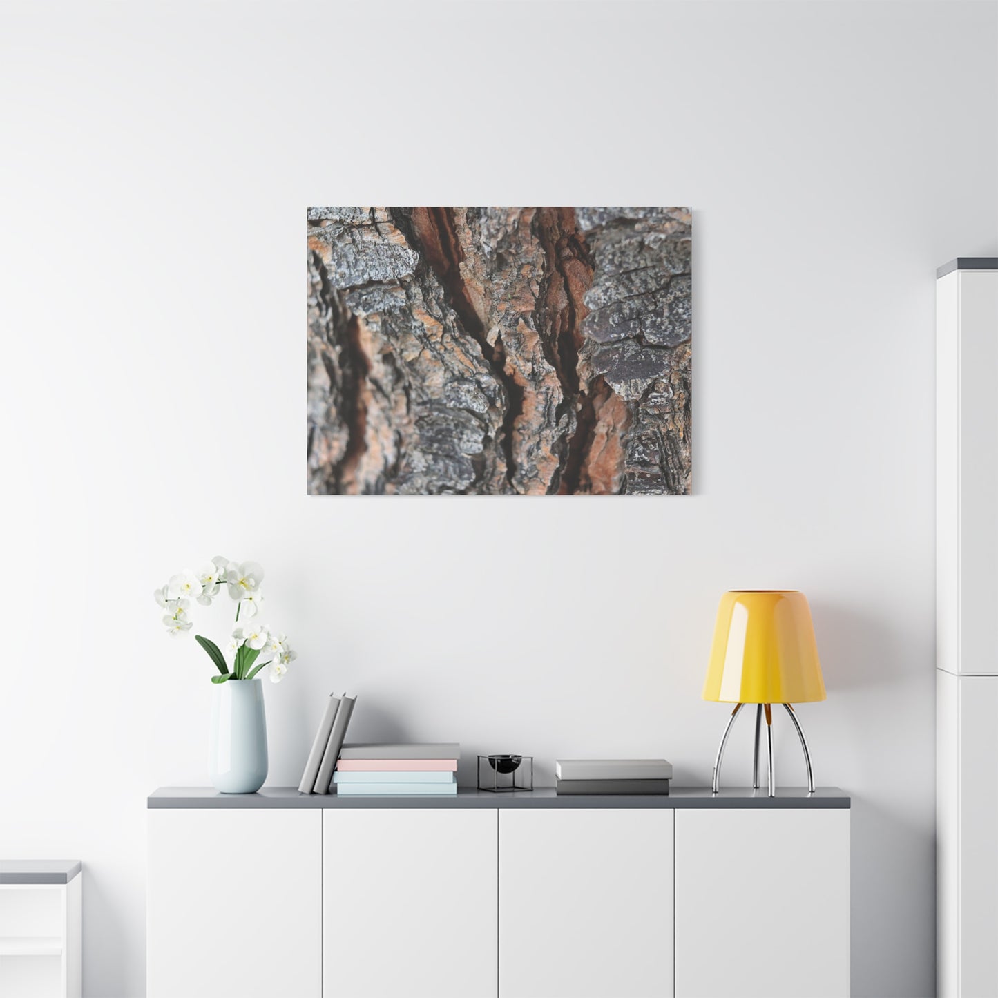 Rough Whispers - Unique Frameless Canvas Wall Art