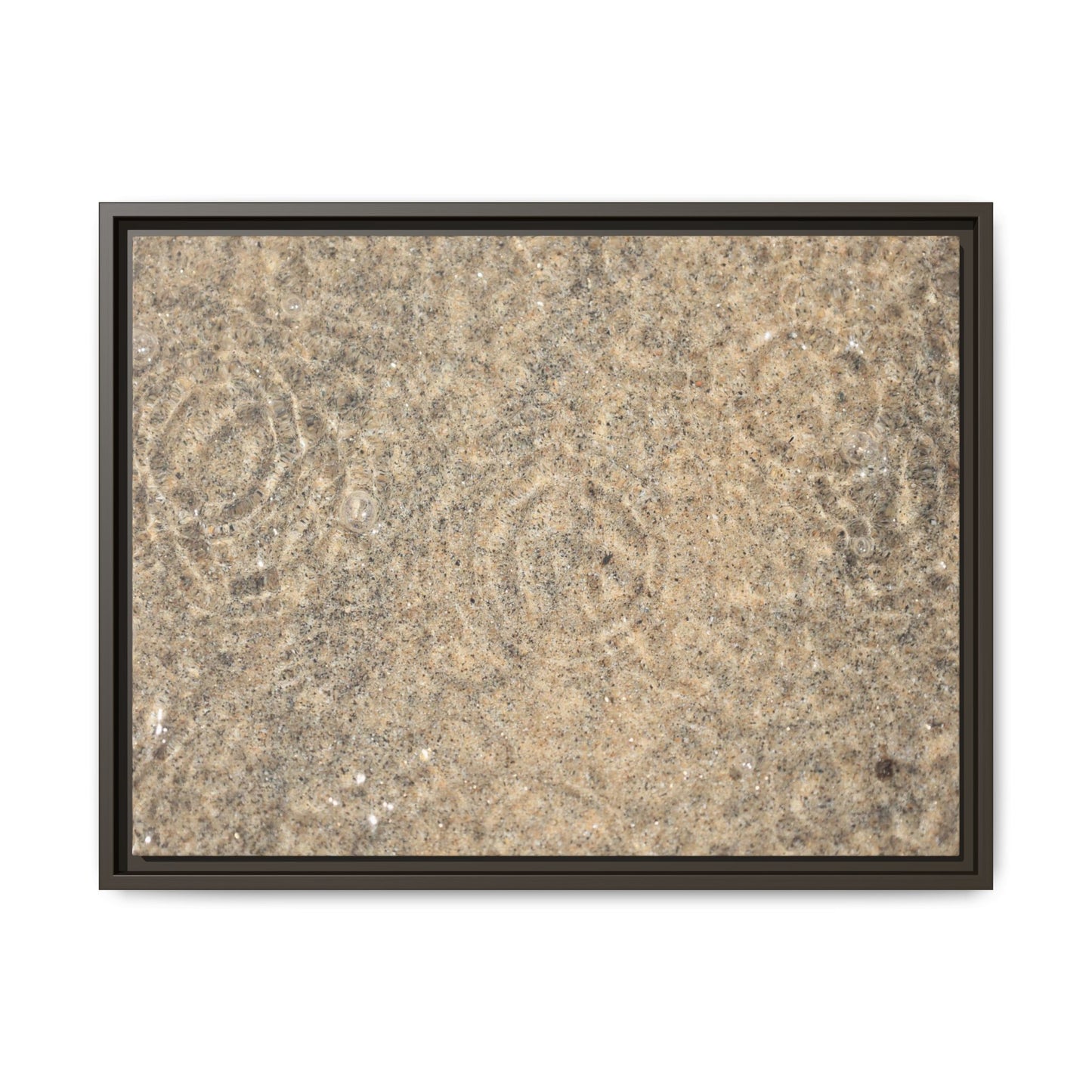 Whispers of Sand - Unique Stretched Canvas Wall Art