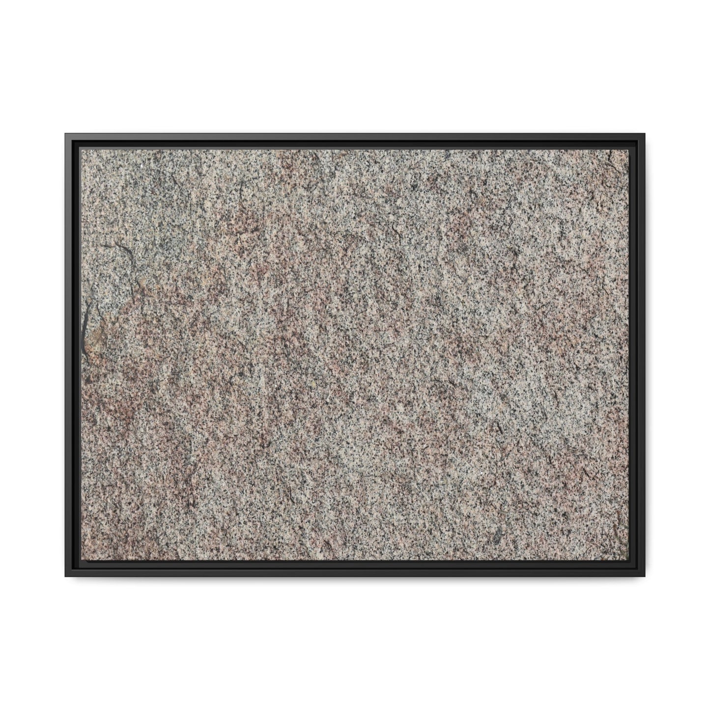 Granular Whispers - Unique Stretched Canvas Wall Art