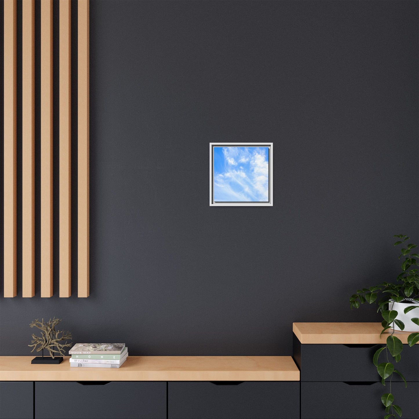 Azure Dreaming - Unique Stretched Canvas Wall Art