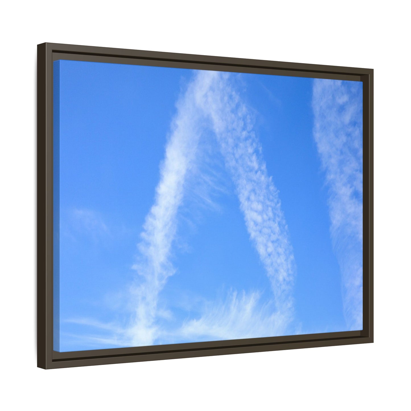 Skyward Whispers - Unique Stretched Canvas Wall Art