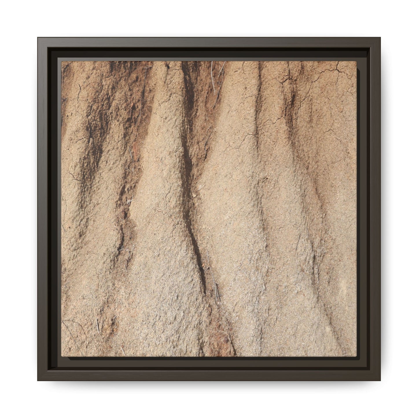 Eroded Canyon Walls - Unique Stretched Canvas Wall Art