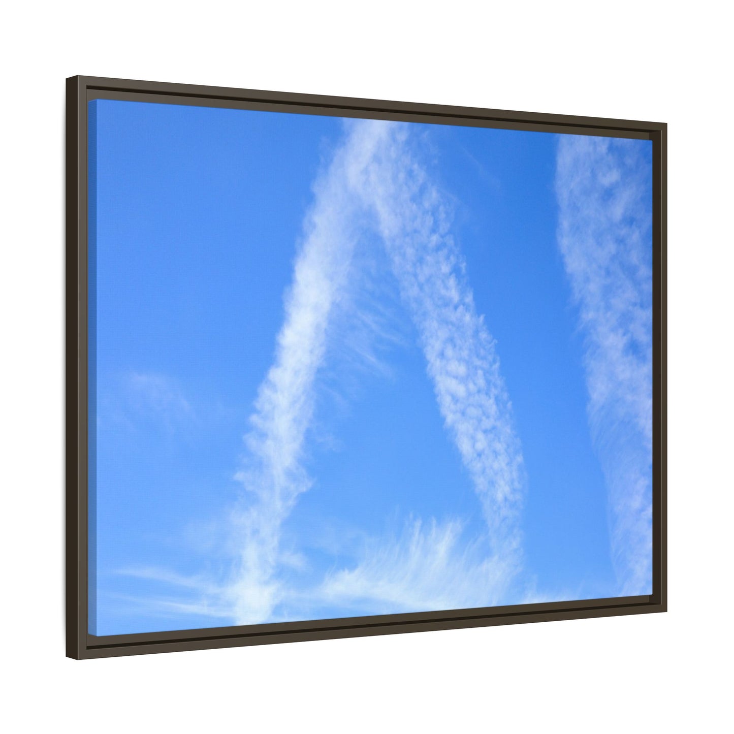 Skyward Whispers - Unique Stretched Canvas Wall Art
