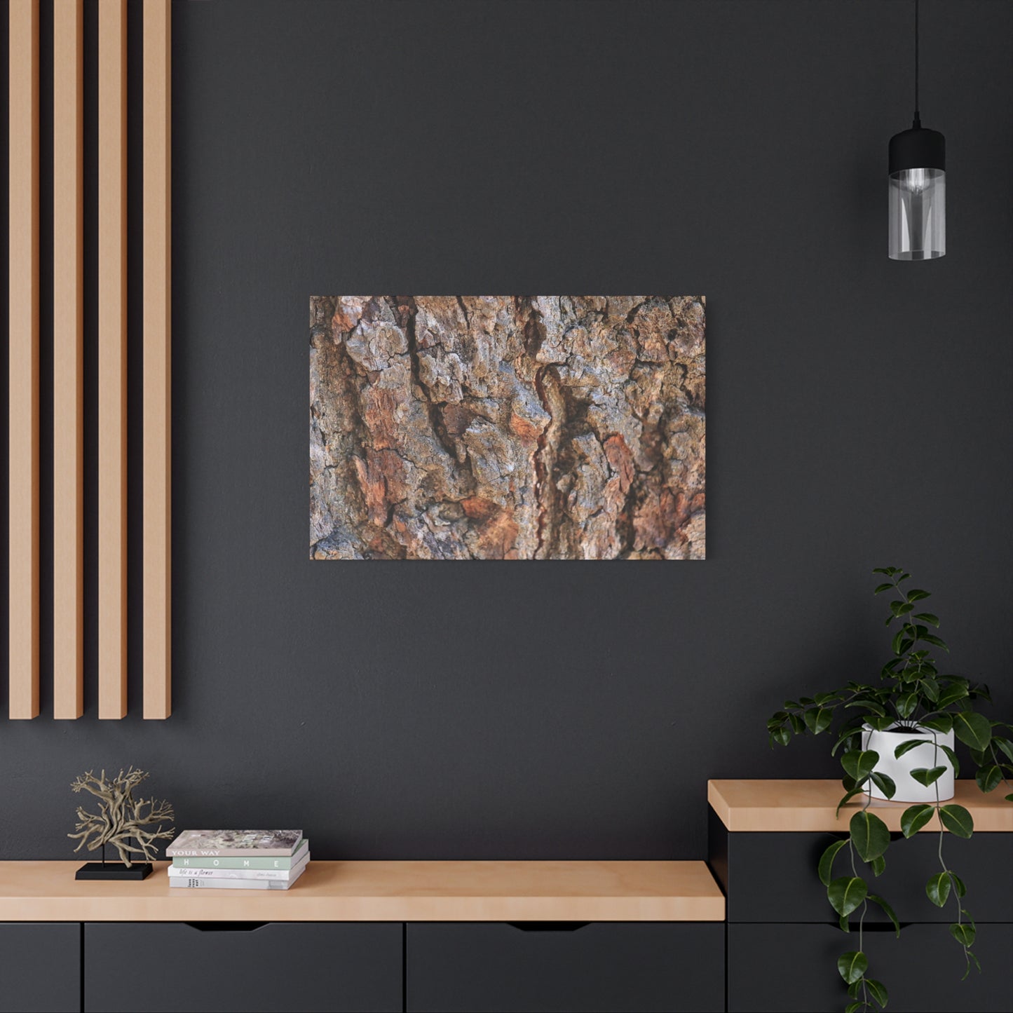 Roots of Time - Unique Frameless Canvas Wall Art