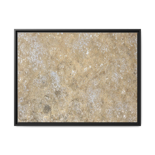 Bubbling Sand - Unique Stretched Canvas Wall Art - Art By Earth