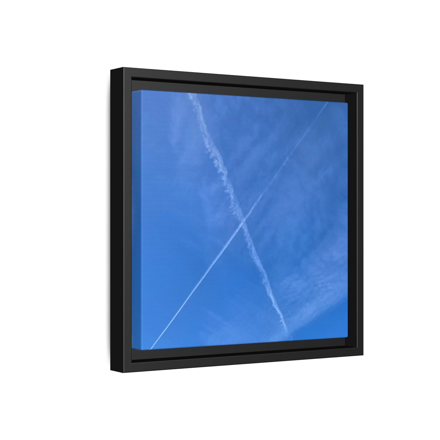 Sky Crossroads - Unique Stretched Canvas Wall Art