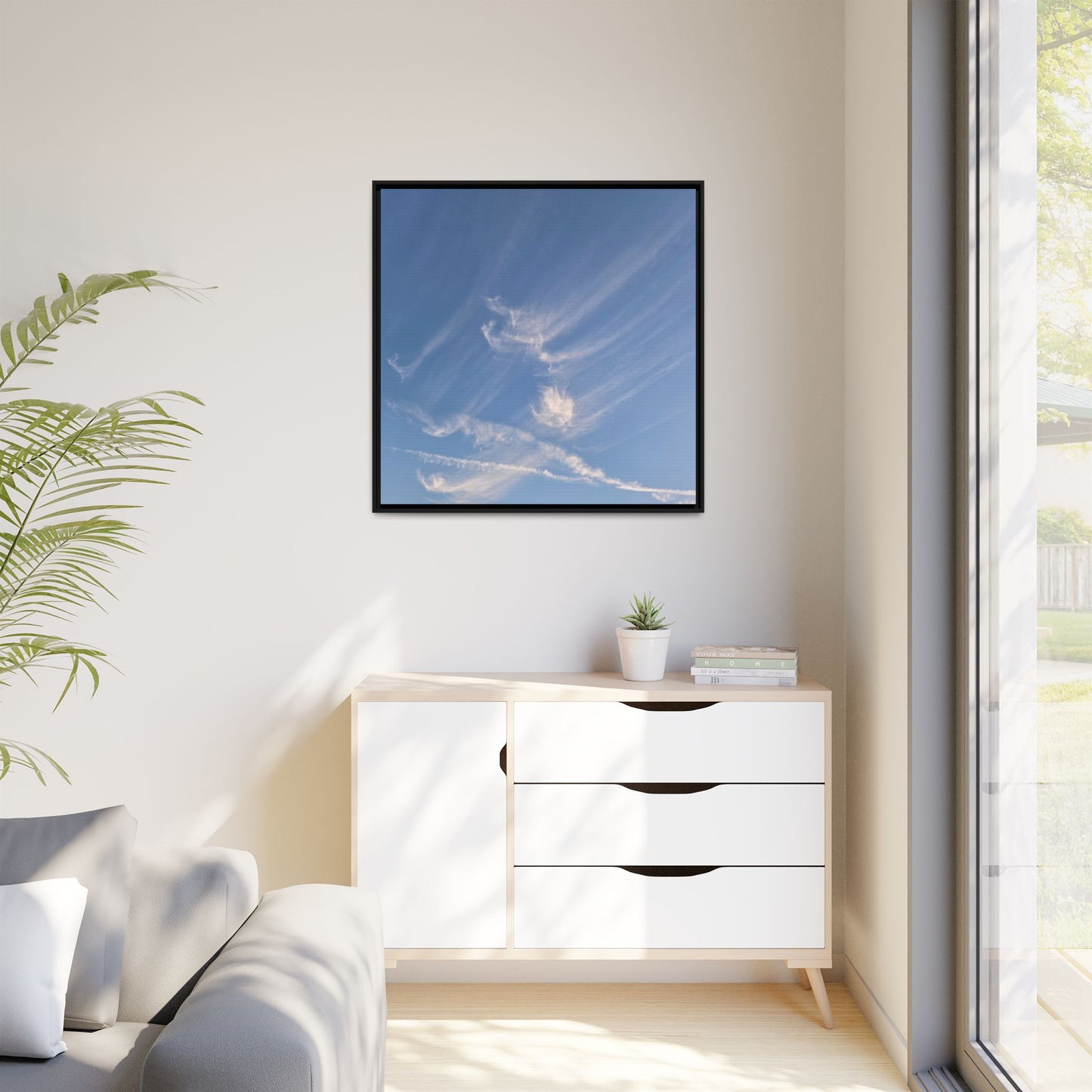 Wispy Dreams - Unique Stretched Canvas Wall Art