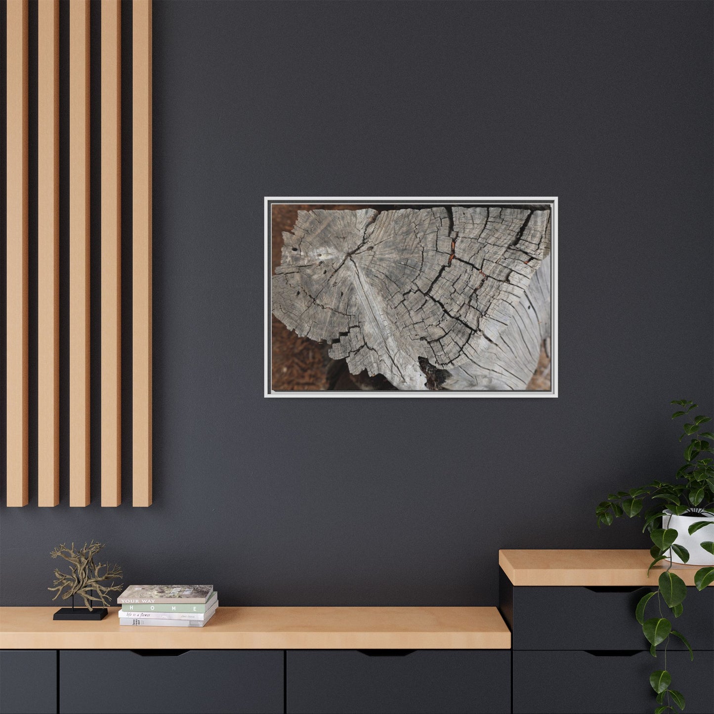 Time's Signature - Unique Stretched Canvas Wall Art