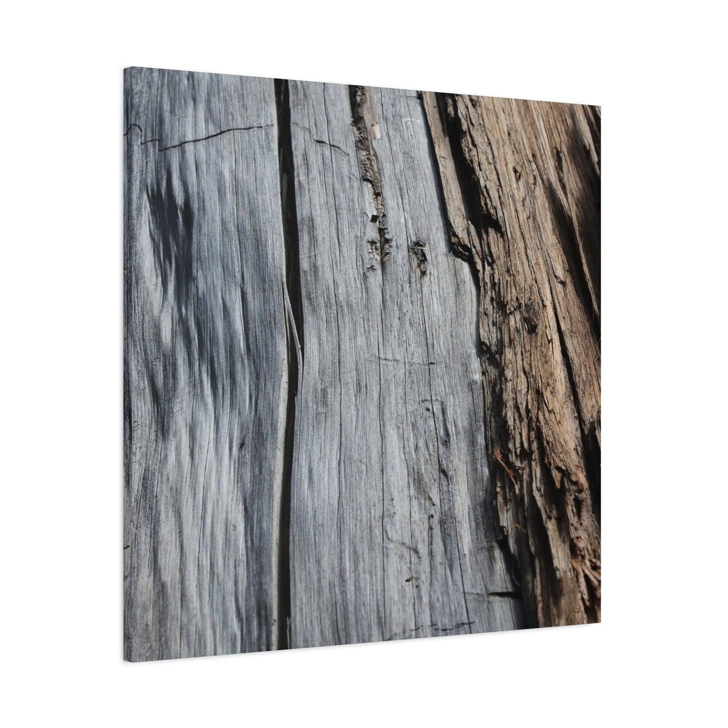 Fracture Lines - Unique Frameless Canvas Wall Art