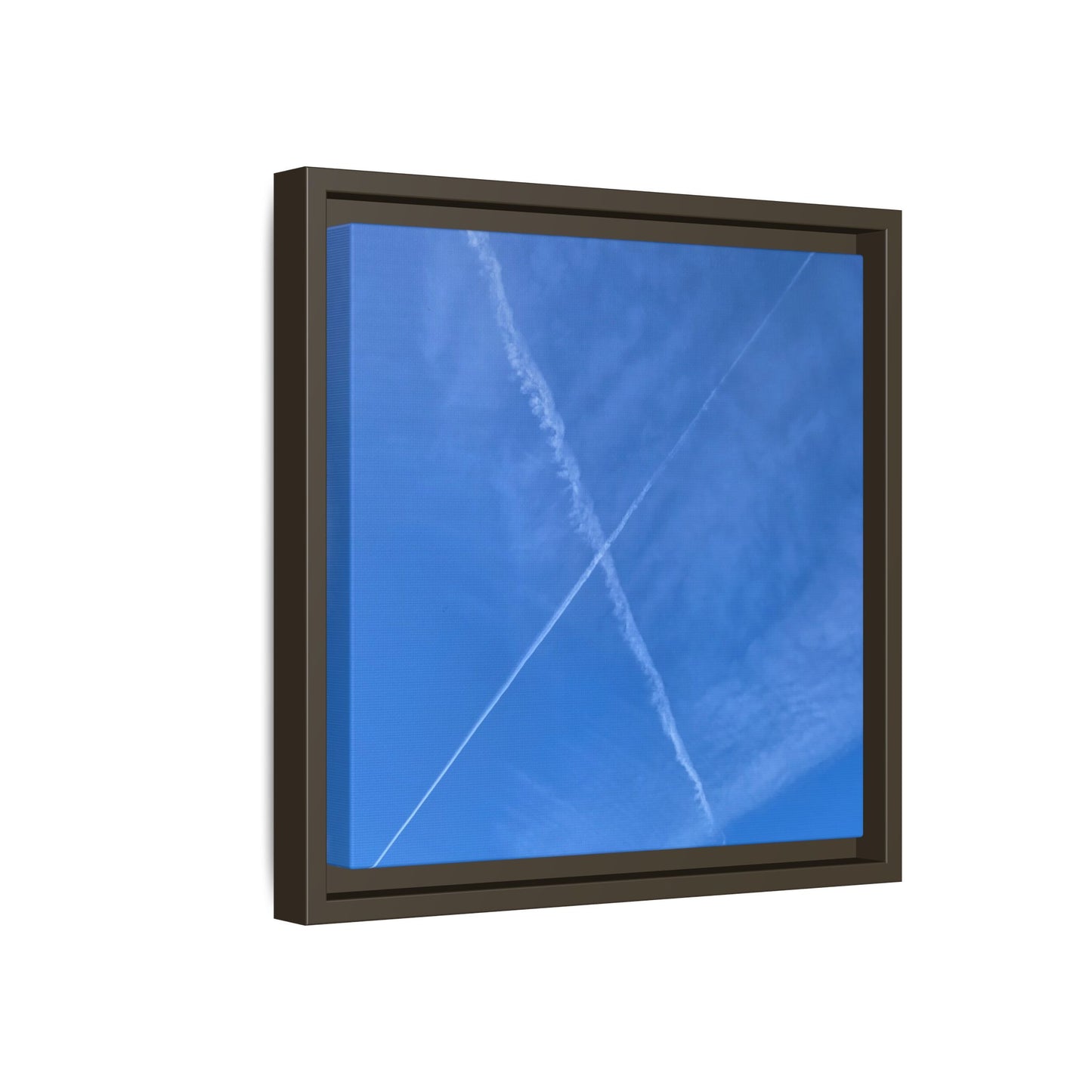 Sky Crossroads - Unique Stretched Canvas Wall Art