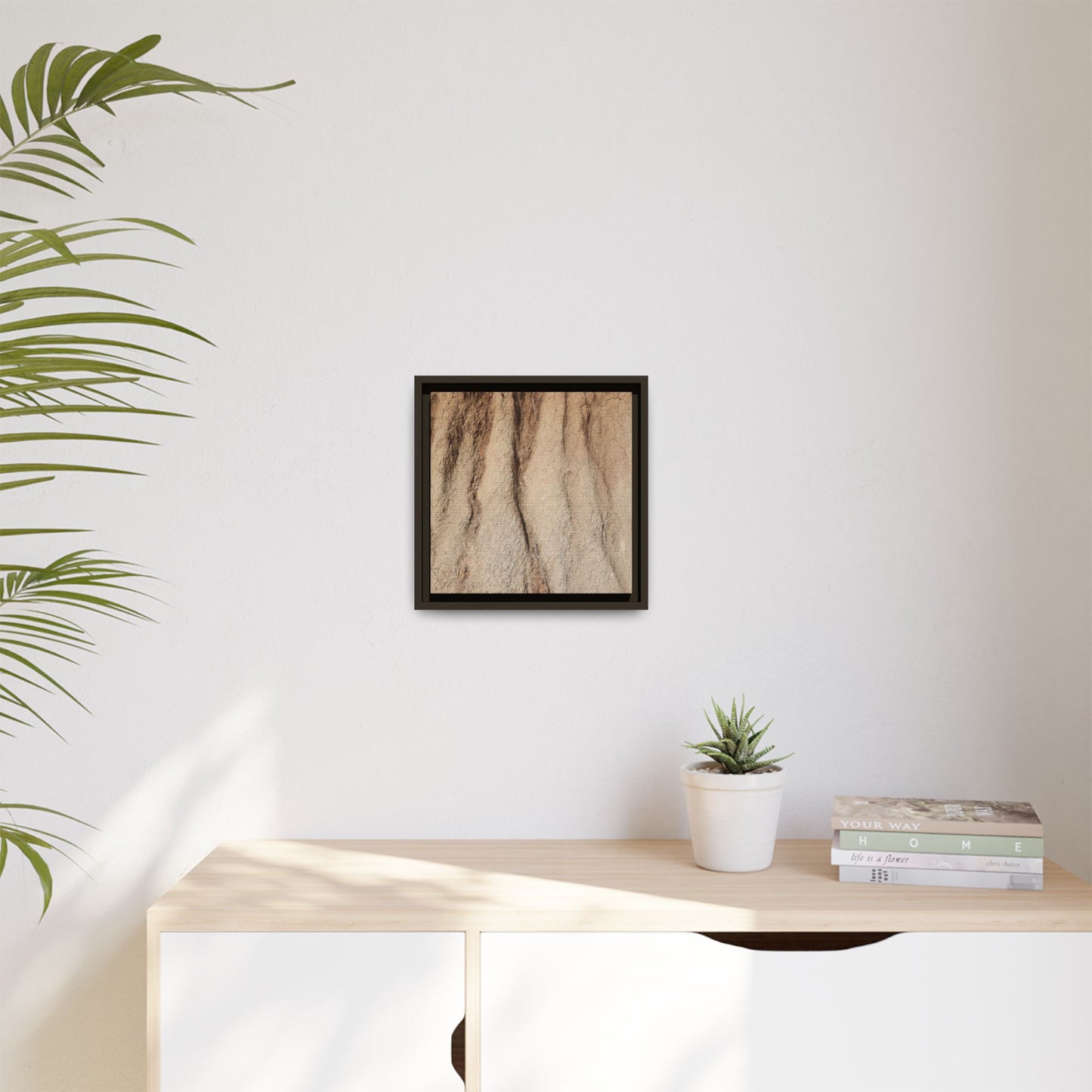 Eroded Canyon Walls - Unique Stretched Canvas Wall Art
