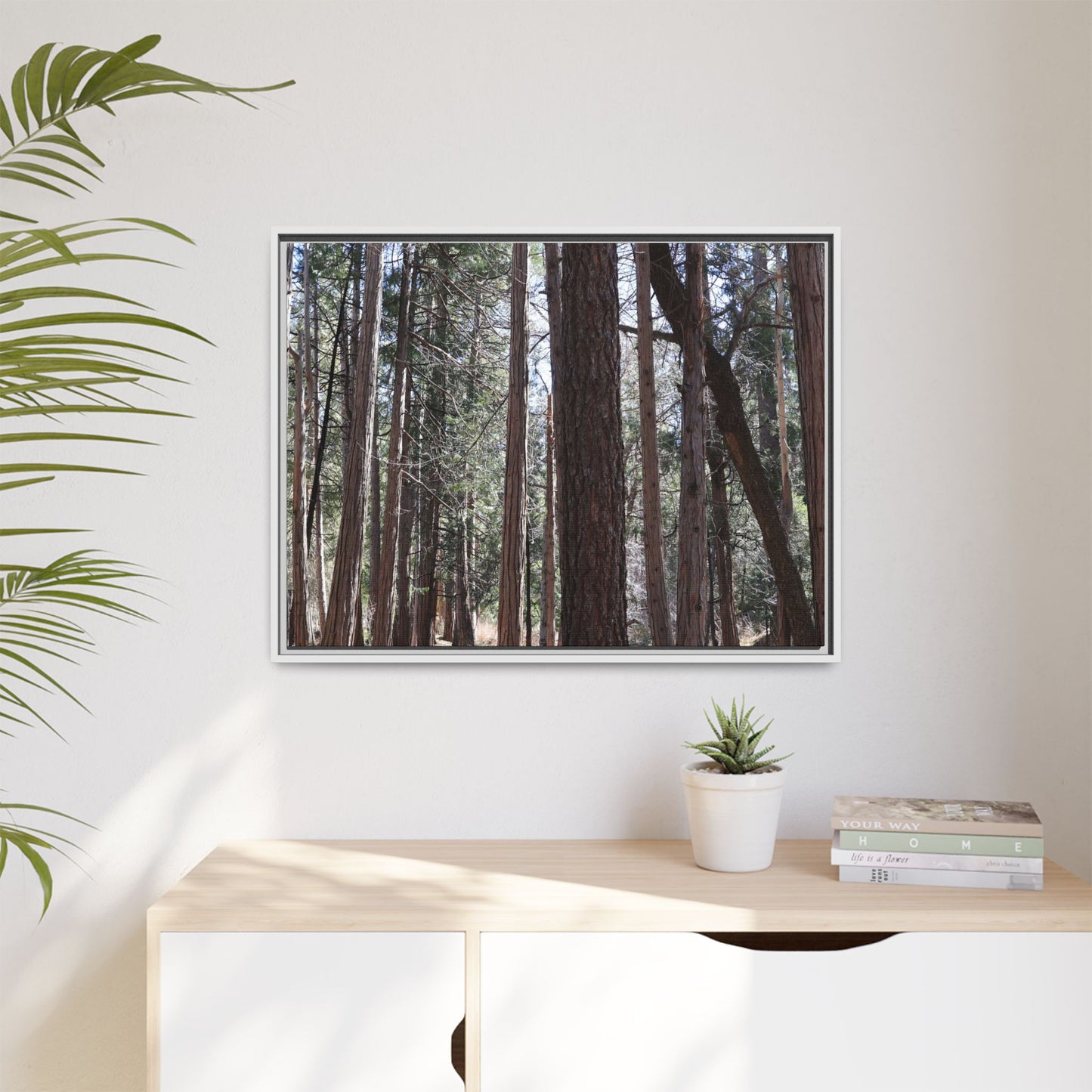 Forest Cathedral - Unique Stretched Canvas Wall Art
