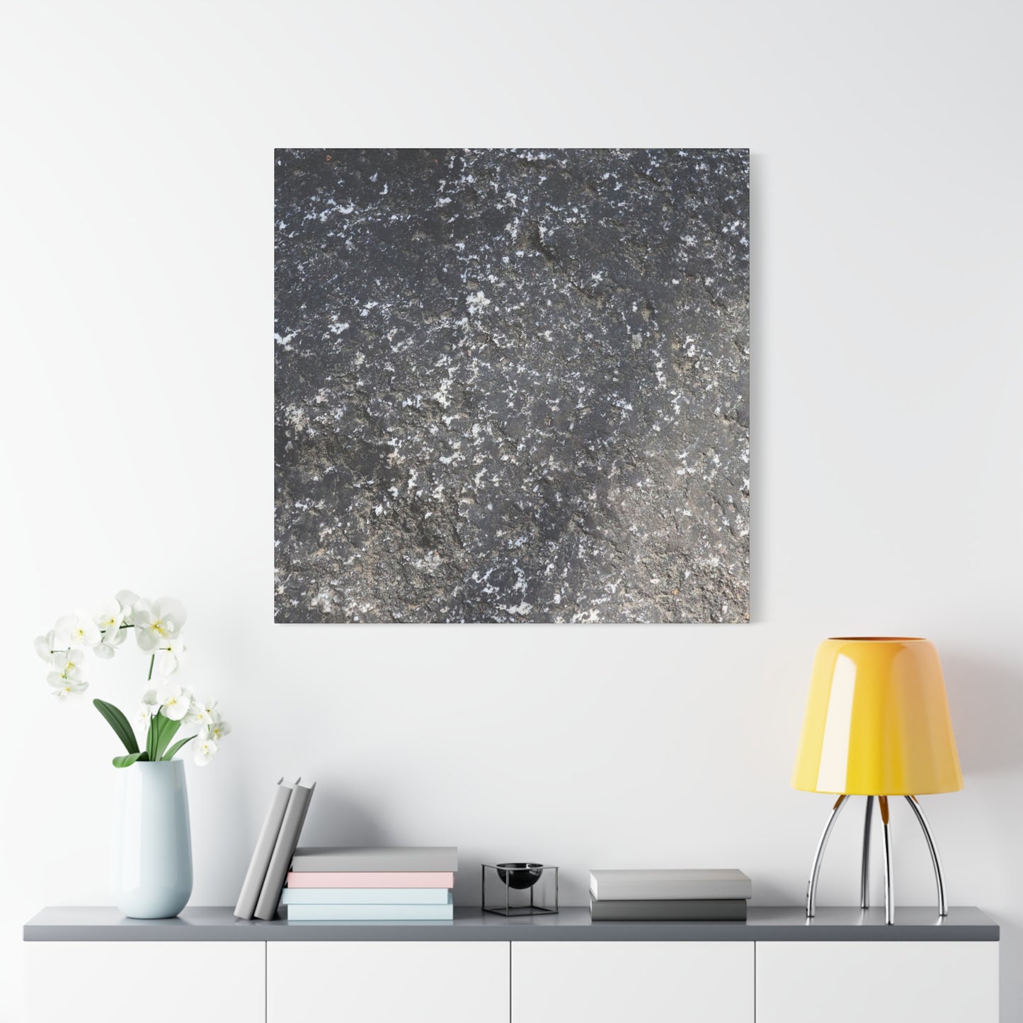 Cosmic Dust Fragments - Unique Frameless Canvas Wall Art
