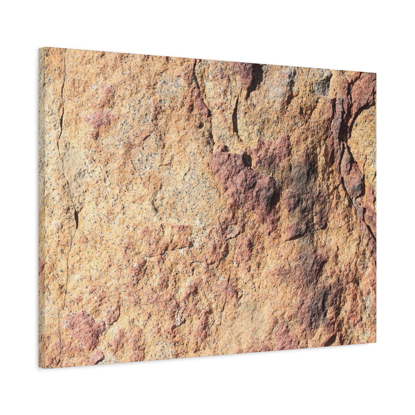 Terracotta Tears - Unique Frameless Canvas Wall Art