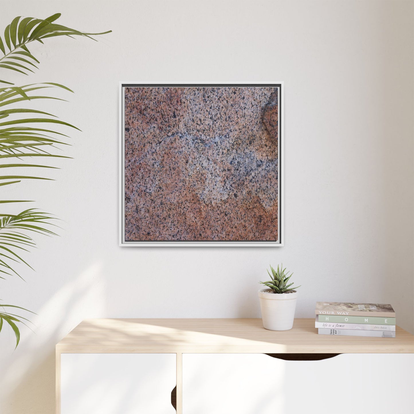 Earthen Mosaic - Unique Stretched Canvas Wall Art