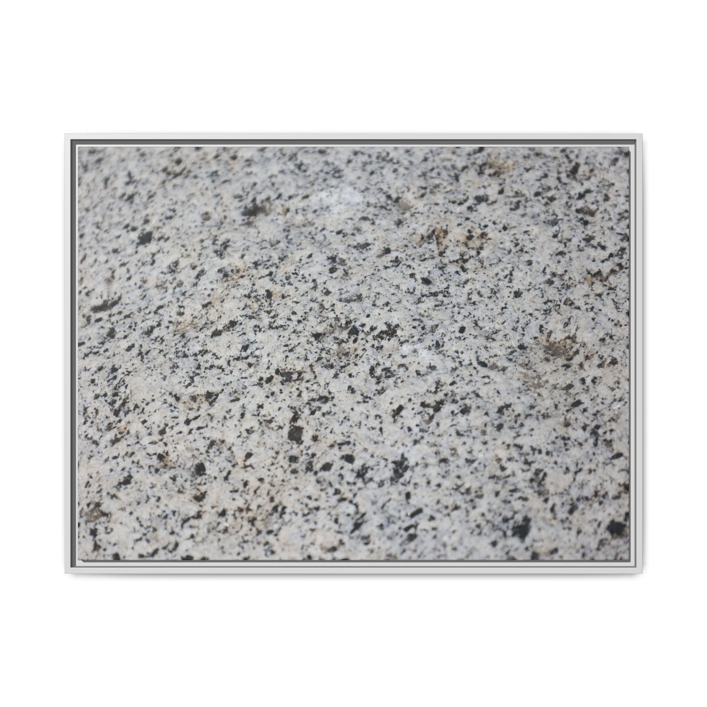 Monochrome Mosaic - Unique Stretched Canvas Wall Art