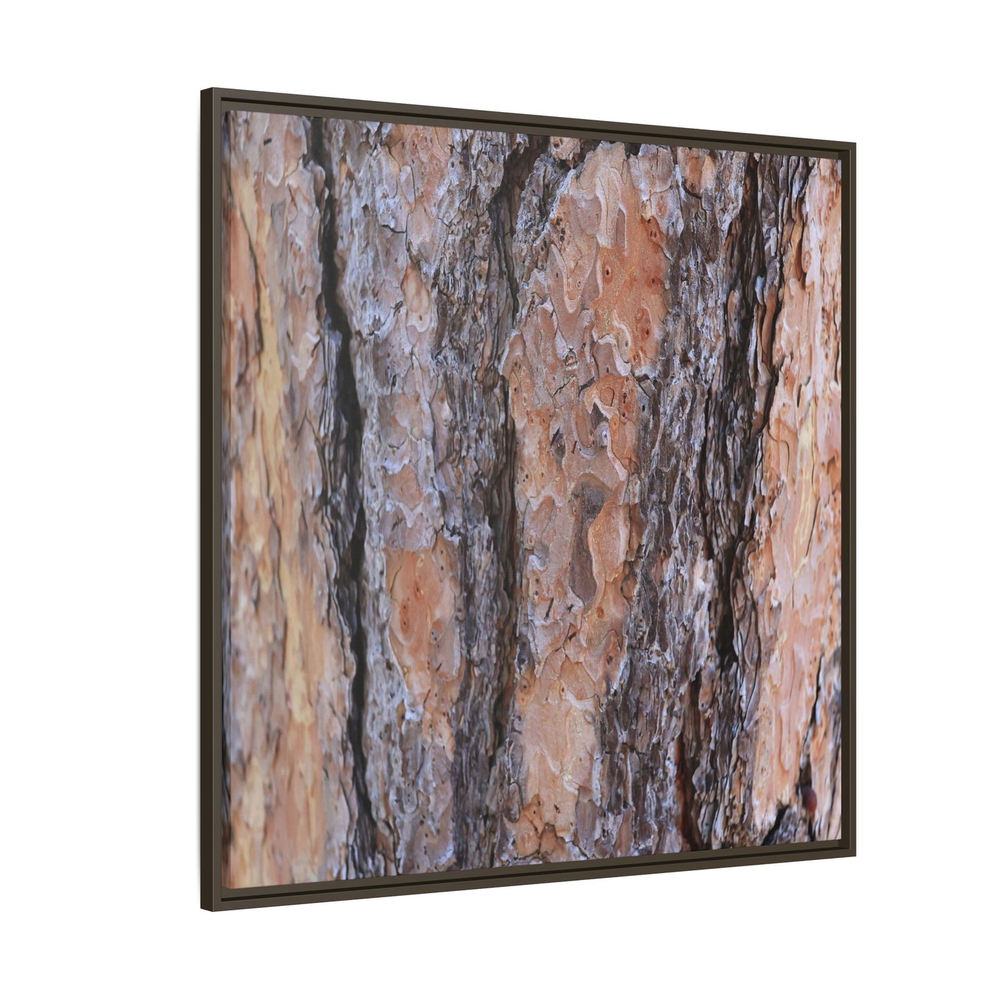 Earthy Embrace - Unique Stretched Canvas Wall Art