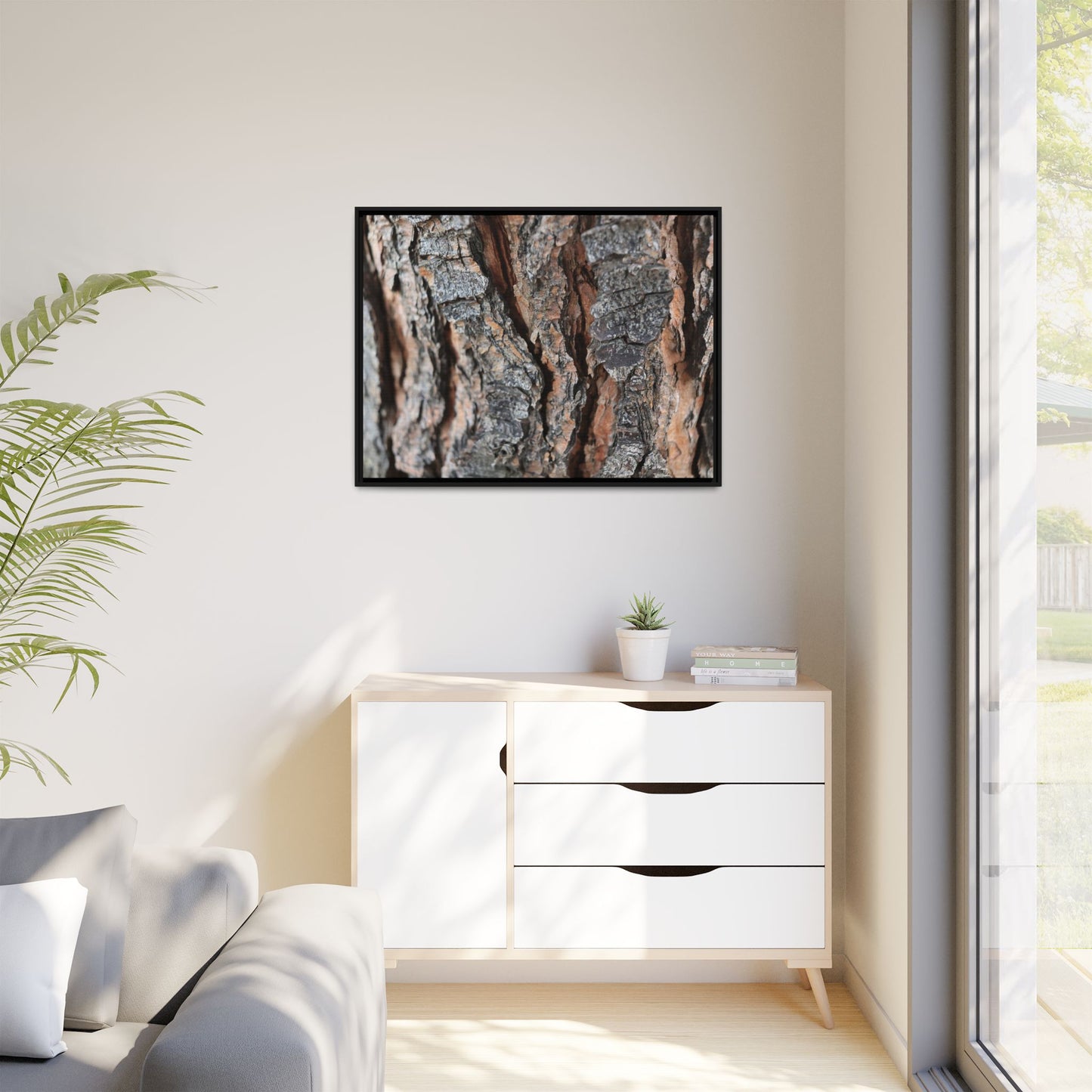 Fractured Nature - Unique Stretched Canvas Wall Art