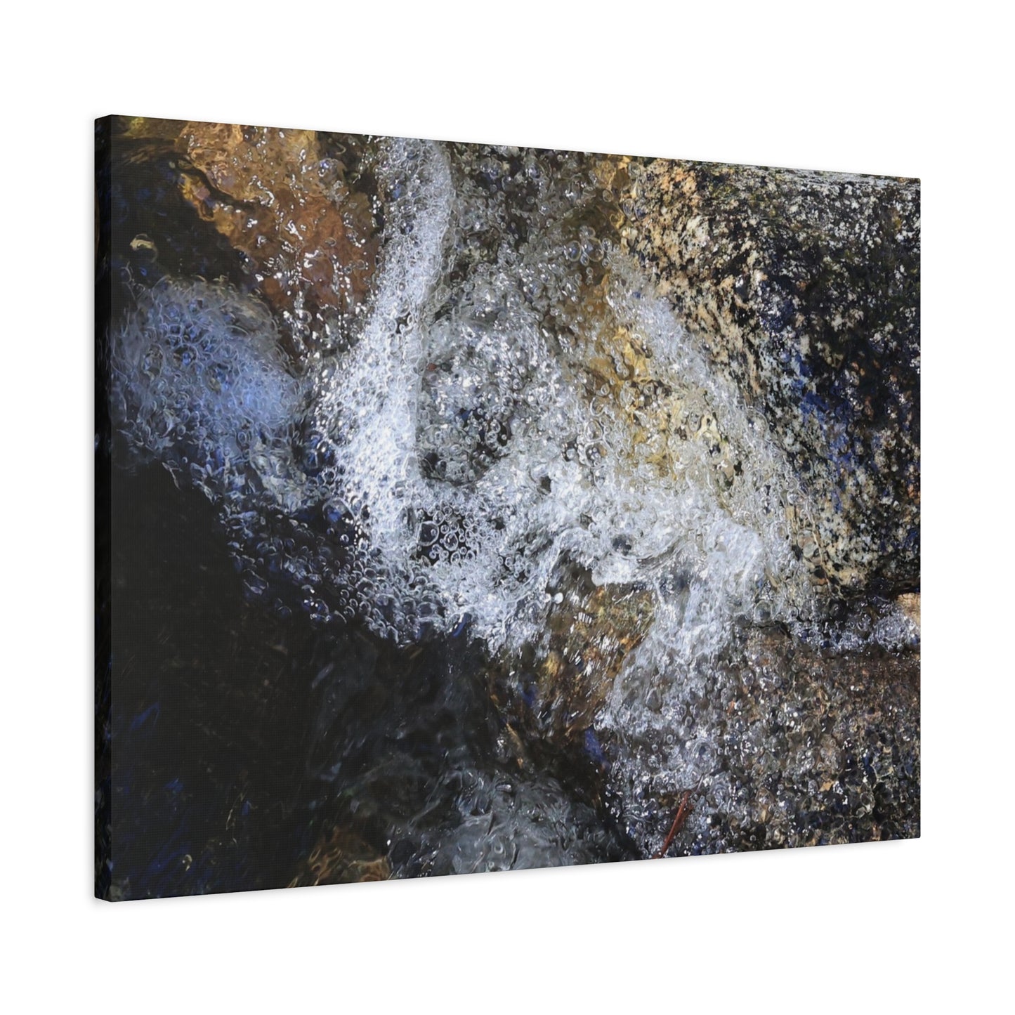 Liquid Stone - Unique Frameless Canvas Wall Art