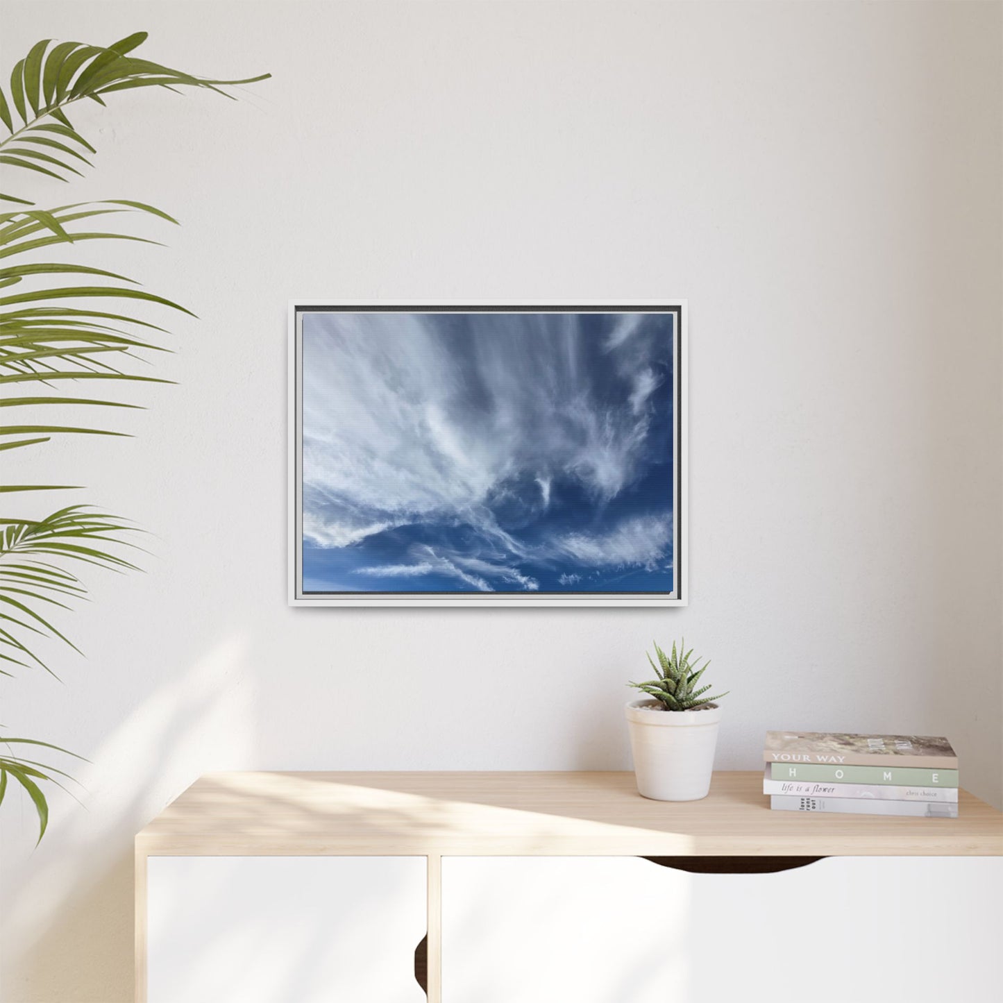 Ethereal Skies - Unique Stretched Canvas Wall Art