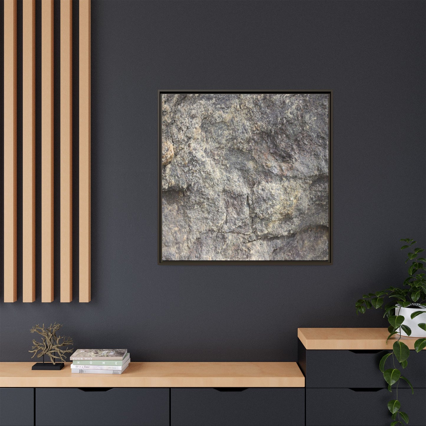 Earthen Textures - Unique Stretched Canvas Wall Art