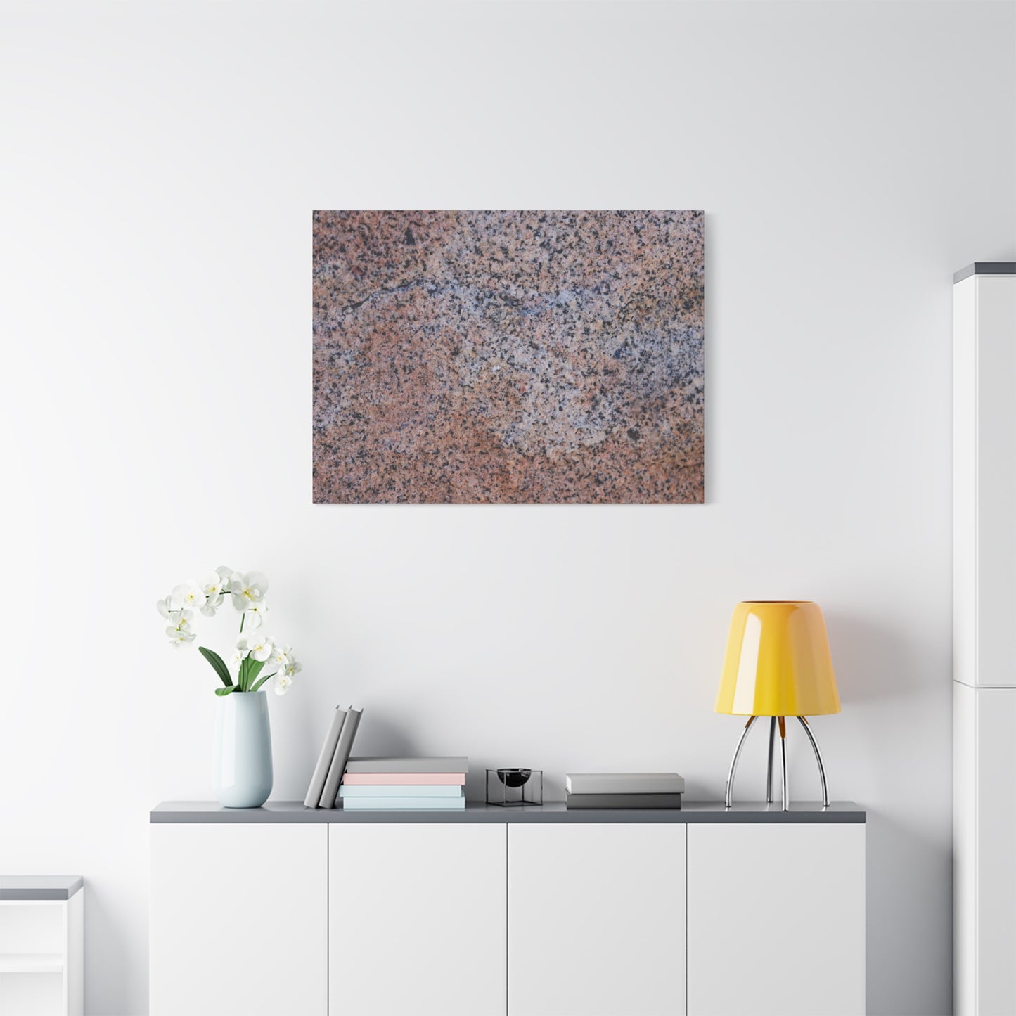 Granular Symphony - Unique Frameless Canvas Wall Art