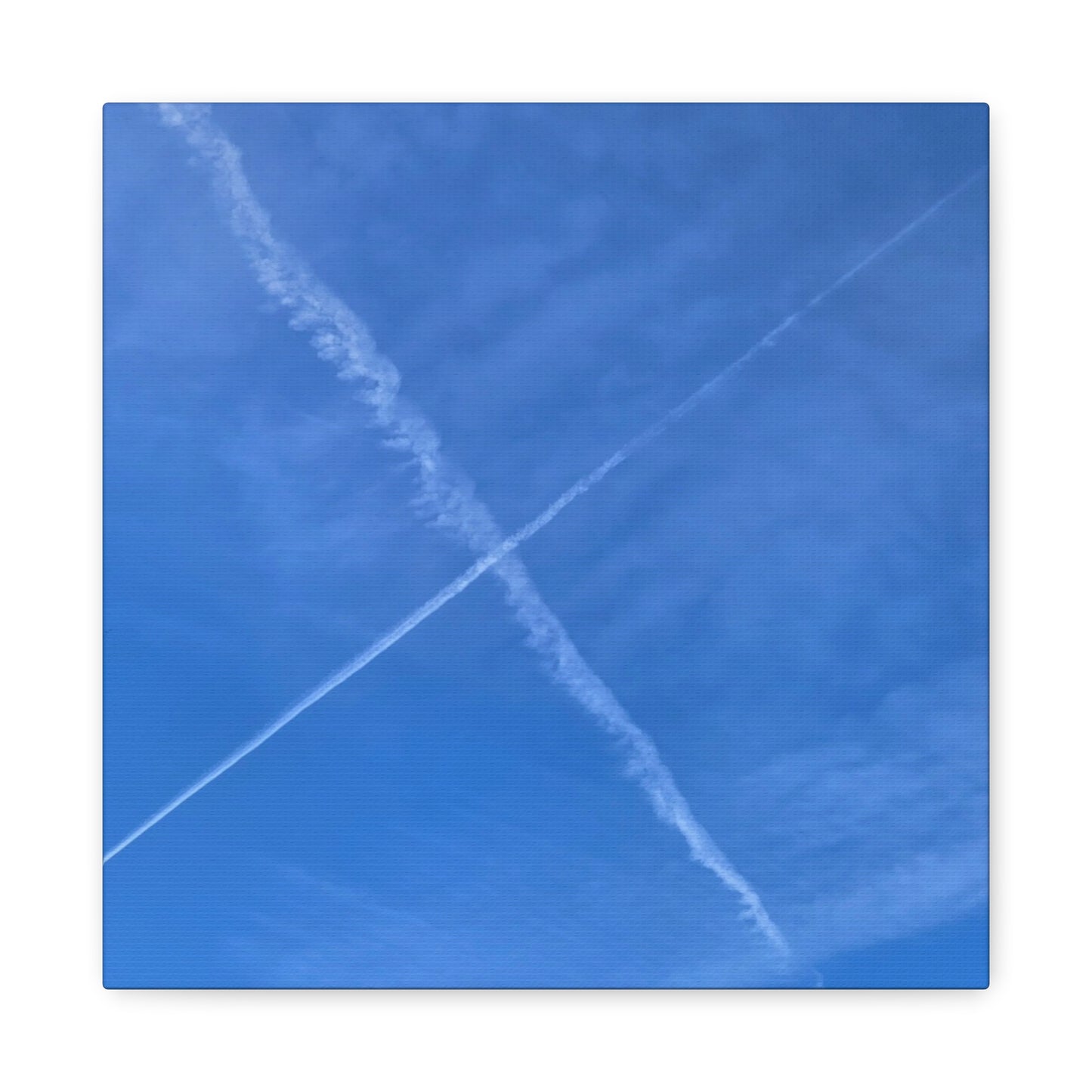 Crossing Paths - Unique Frameless Canvas Wall Art