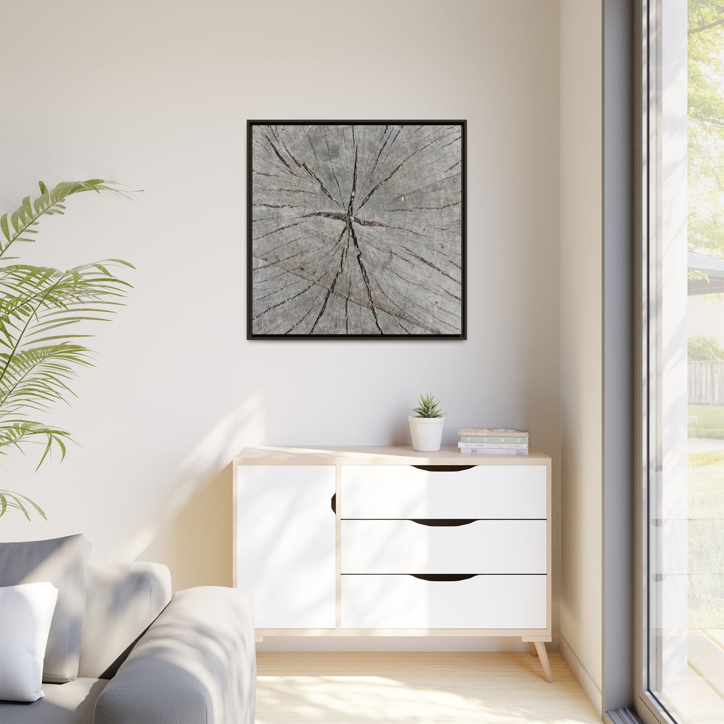 Fractured Memories - Unique Stretched Canvas Wall Art