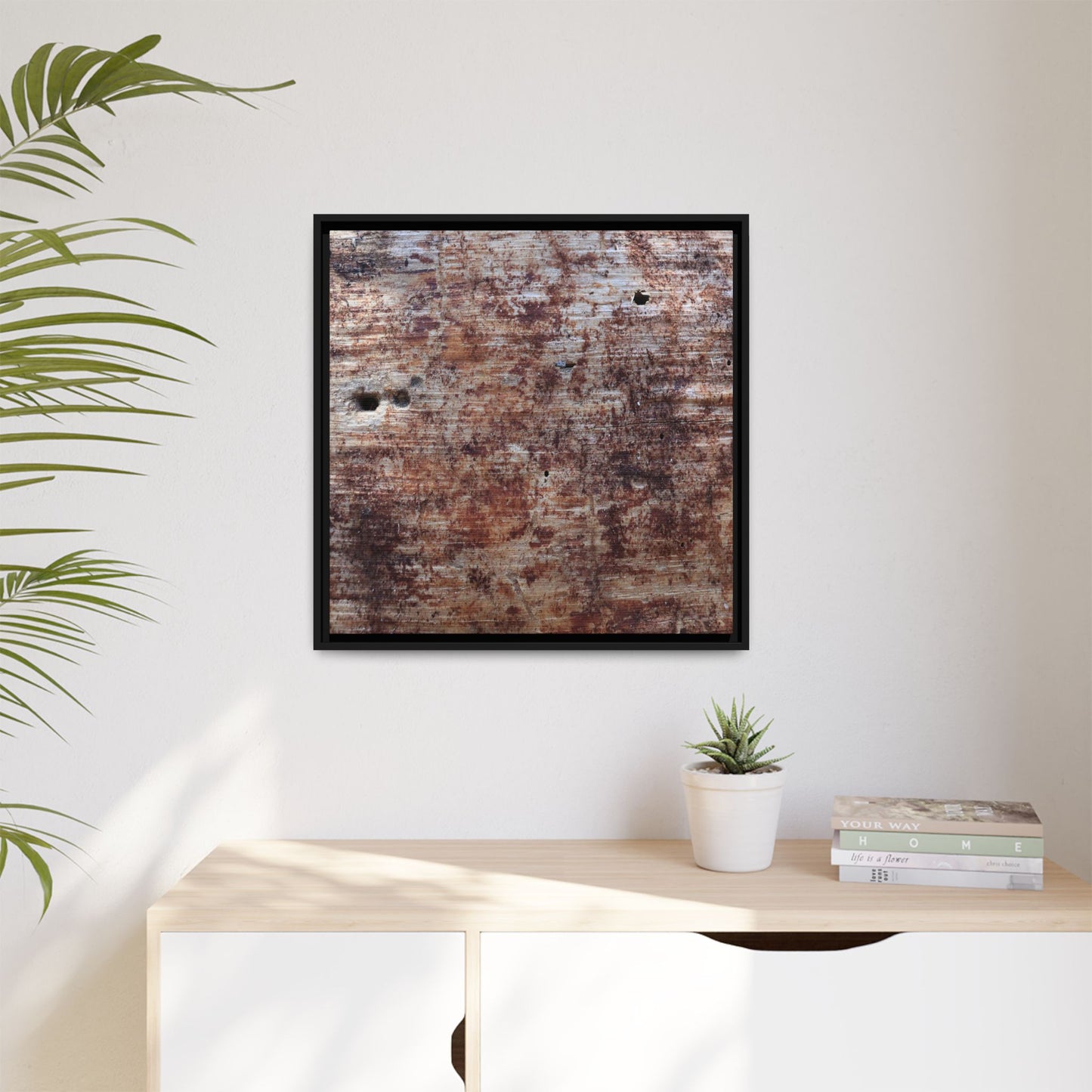 Rustic Textures - Unique Stretched Canvas Wall Art