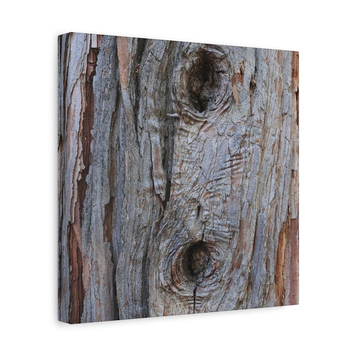 Wooden Memoir - Unique Frameless Canvas Wall Art