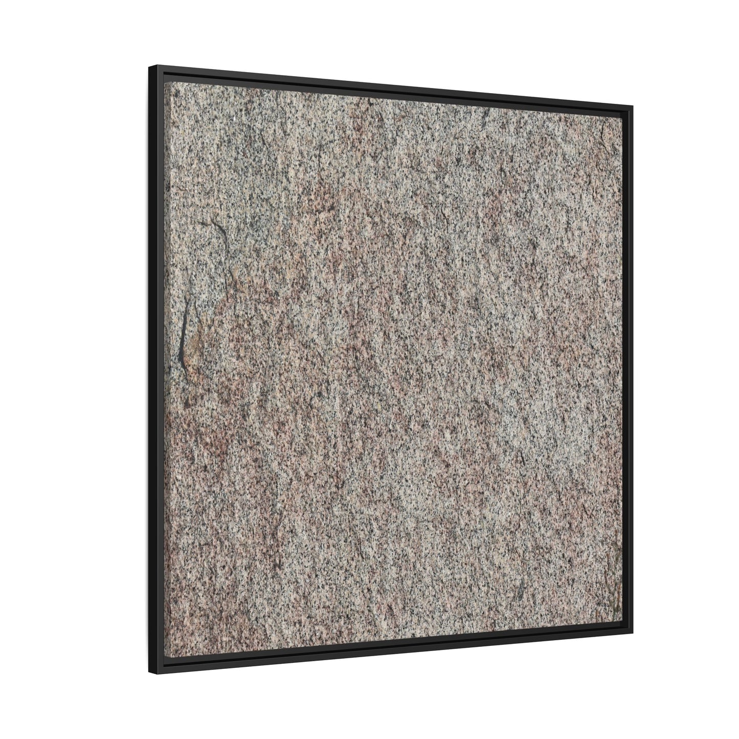 Granular Whispers - Unique Stretched Canvas Wall Art