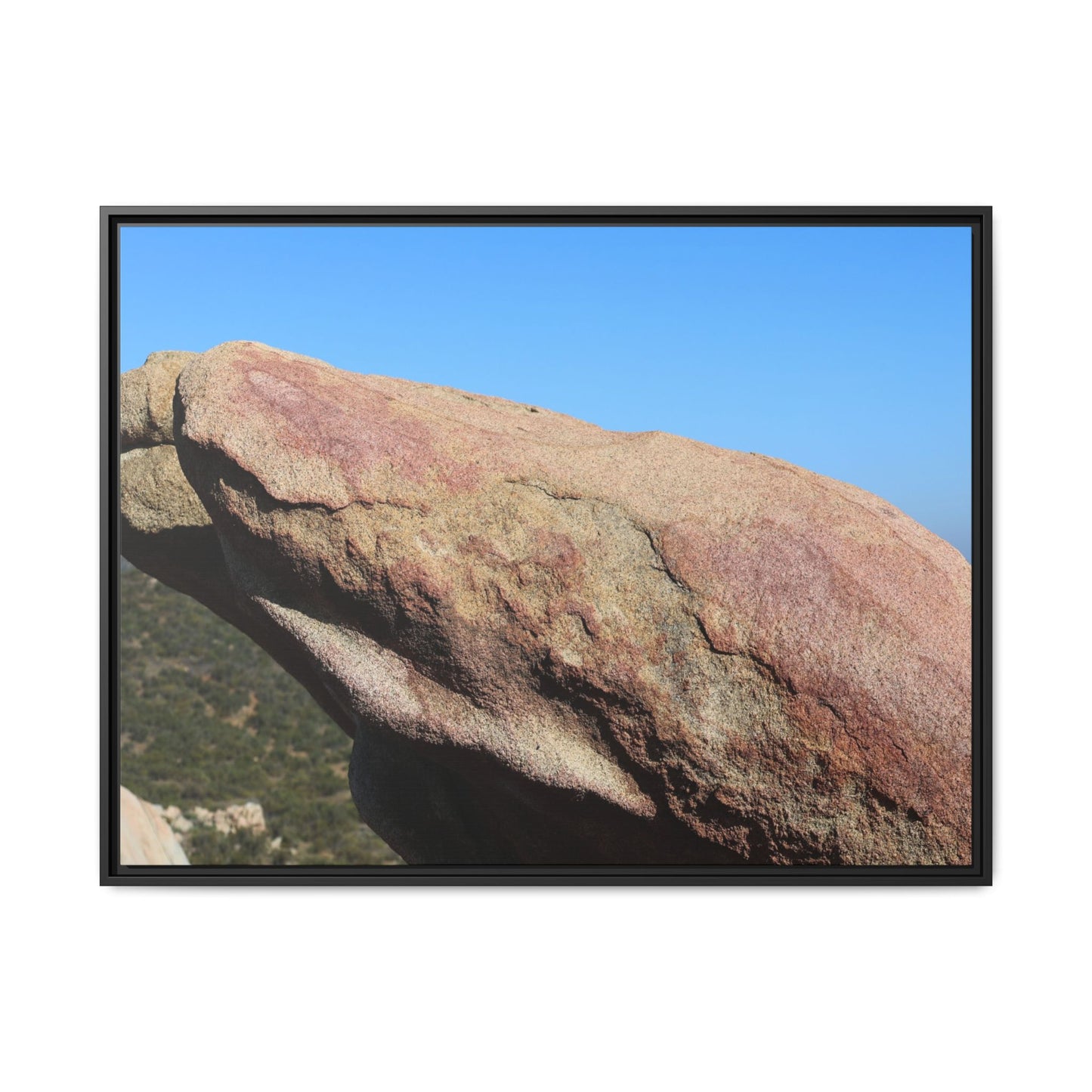 Sleeping Stone - Unique Stretched Canvas Wall Art
