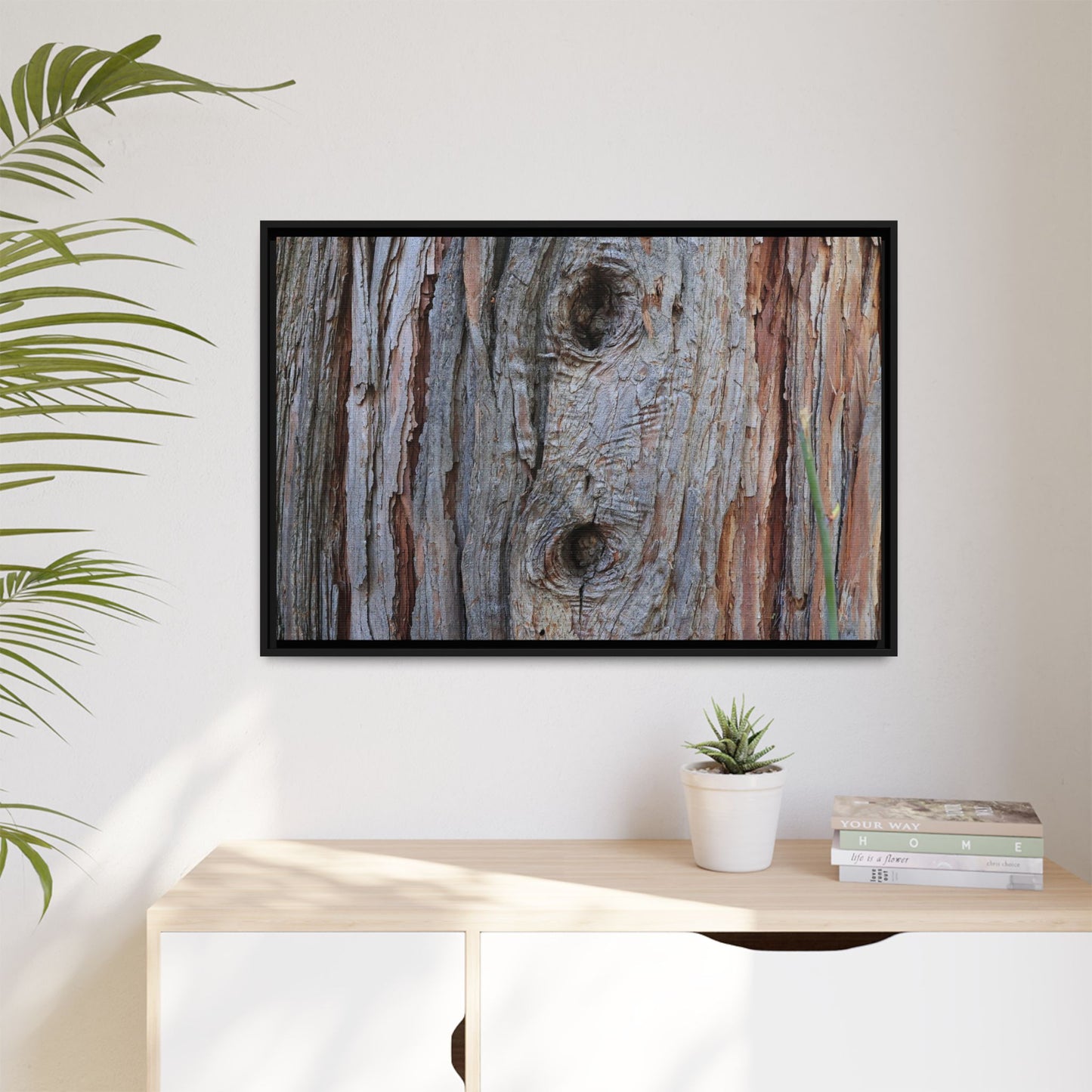 Knotty Nature - Unique Stretched Canvas Wall Art
