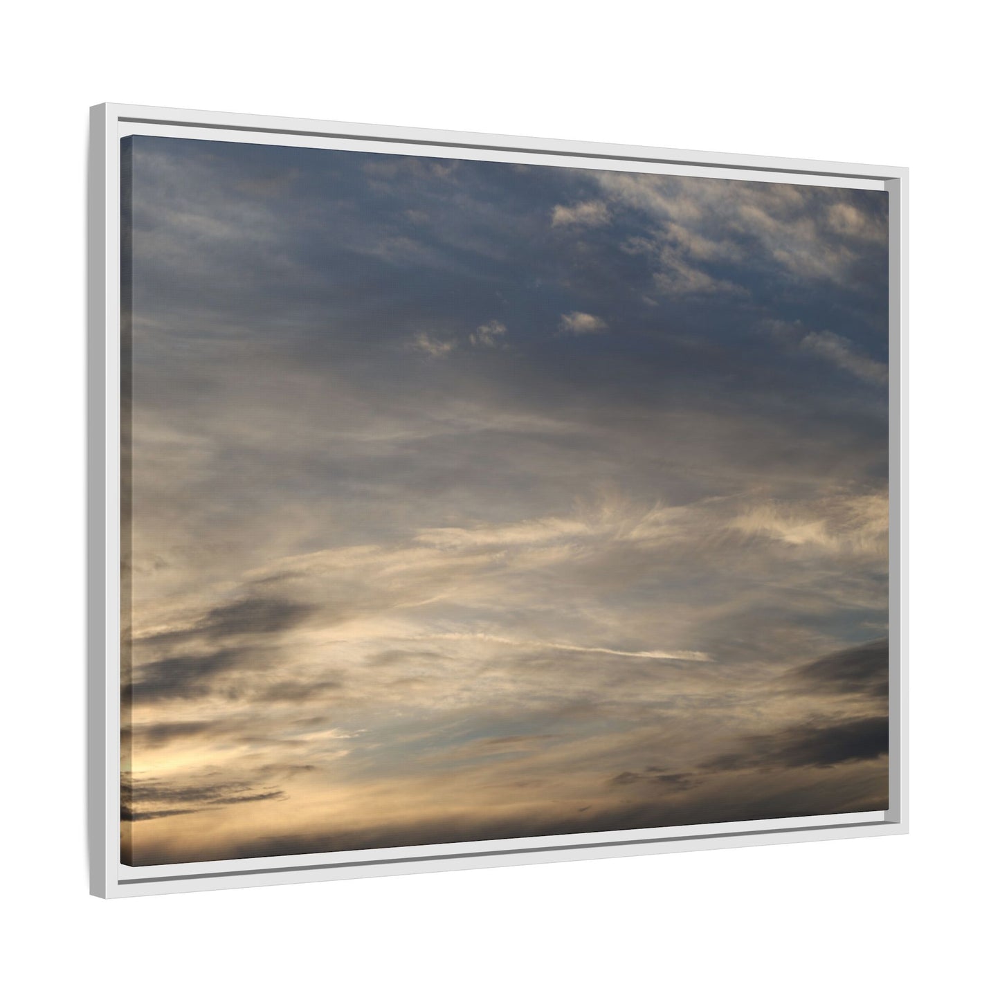 Clouded Thoughts - Unique Stretched Canvas Wall Art