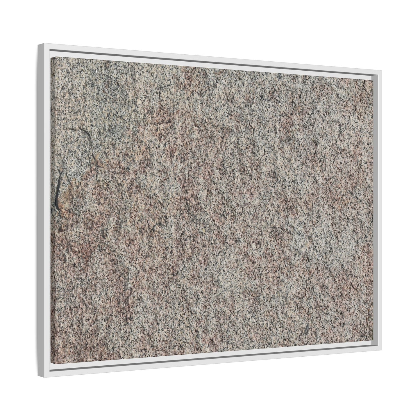 Granular Whispers - Unique Stretched Canvas Wall Art