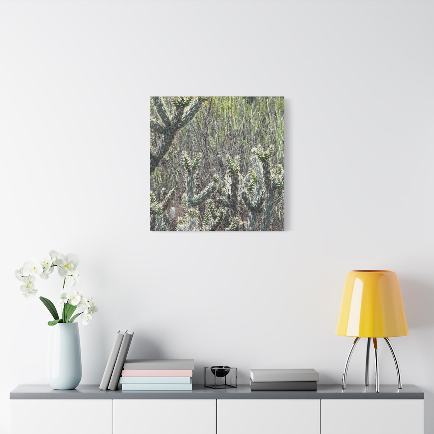 Spiny Sentinels - Unique Frameless Canvas Wall Art