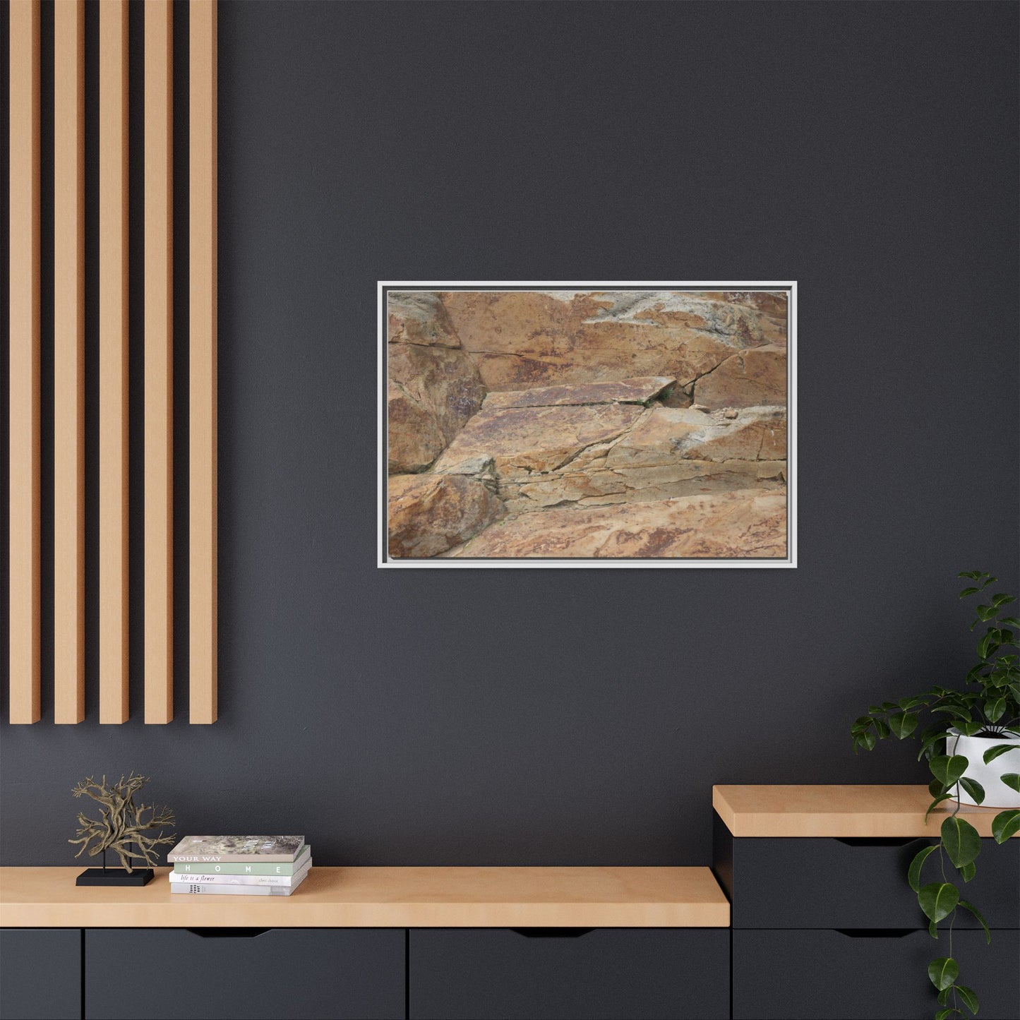 Ancient Foundations - Unique Stretched Canvas Wall Art