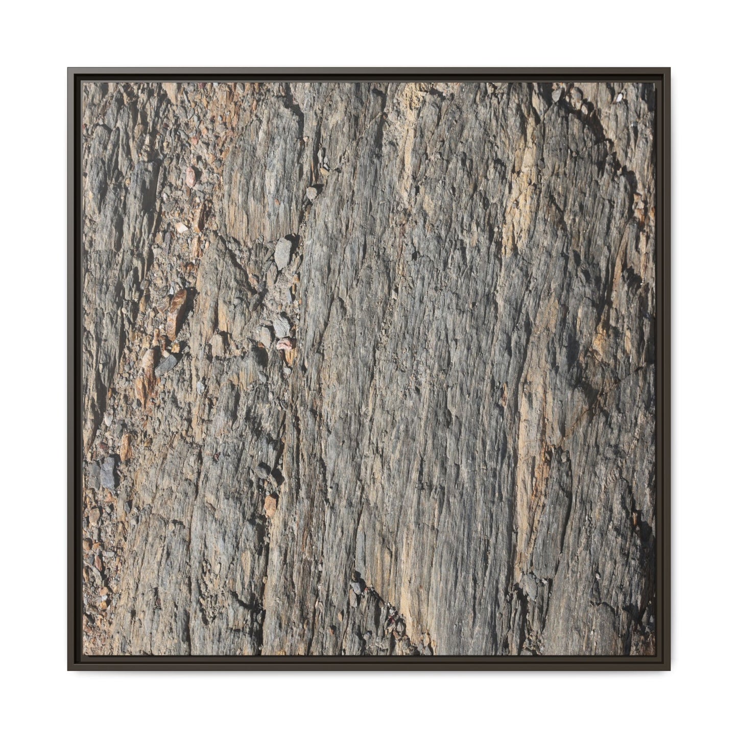 Textured Earth - Unique Stretched Canvas Wall Art