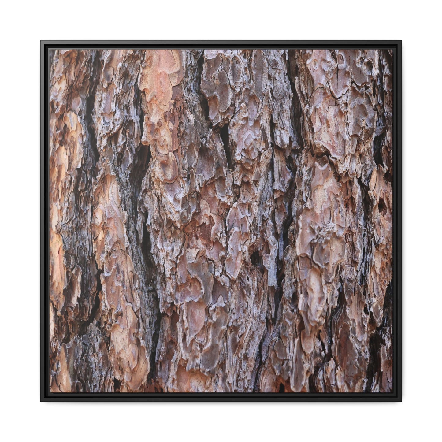 Layered Textures - Unique Stretched Canvas Wall Art
