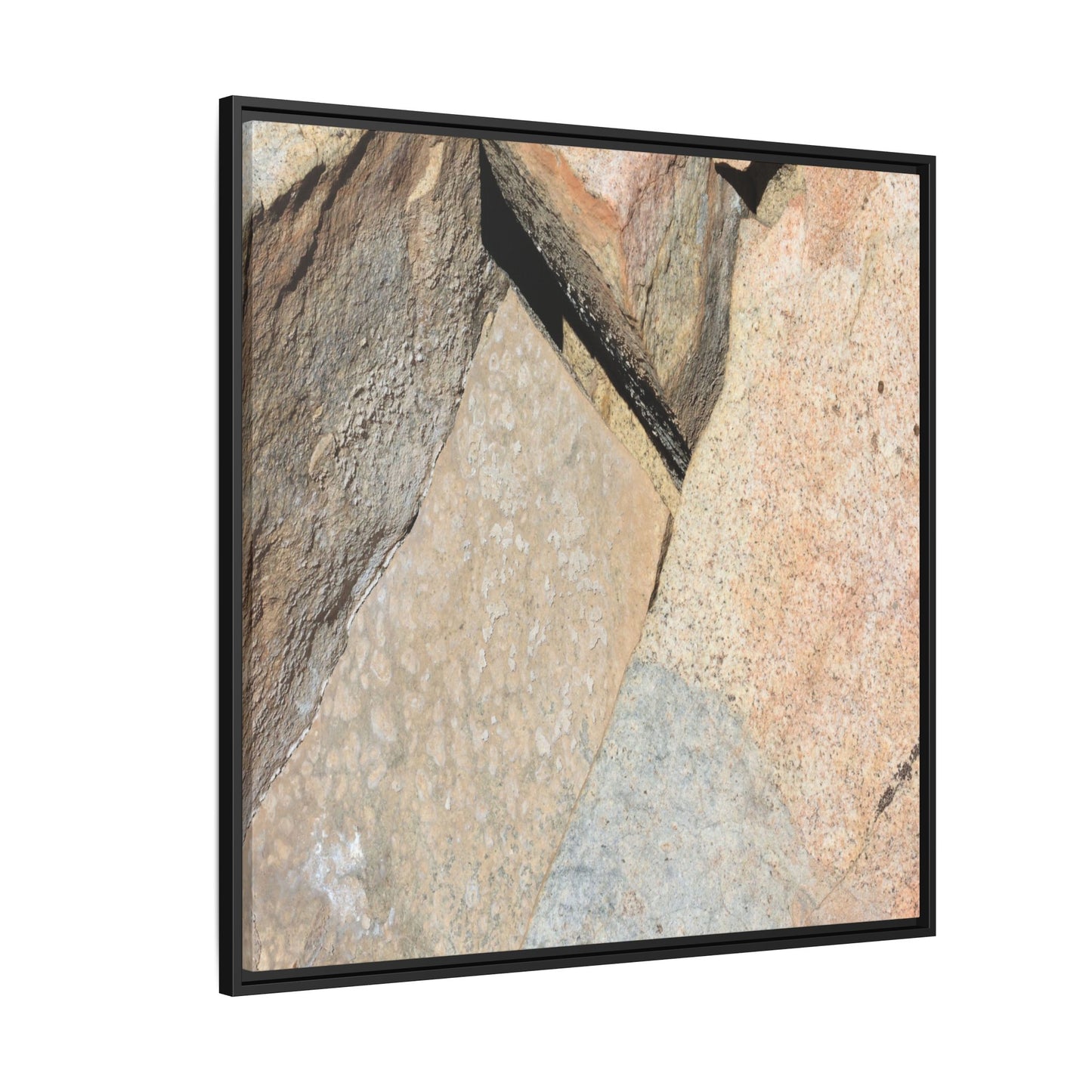 Rock Fragment - Unique Stretched Canvas Wall Art