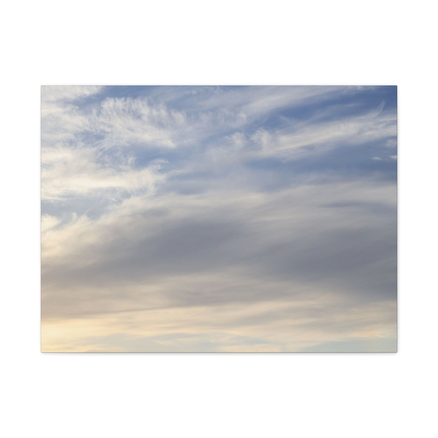 Luminous Horizon - Unique Frameless Canvas Wall Art