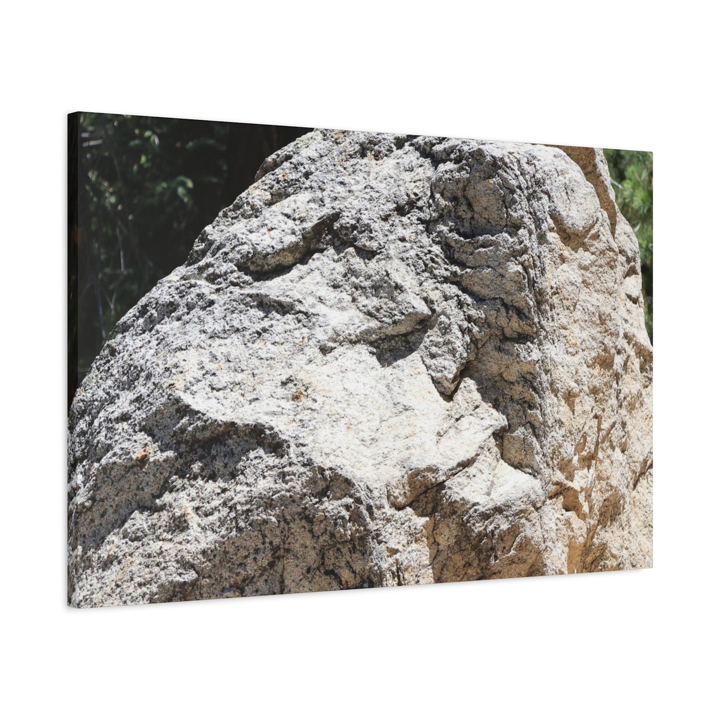 Stone of Solitude - Unique Frameless Canvas Wall Art