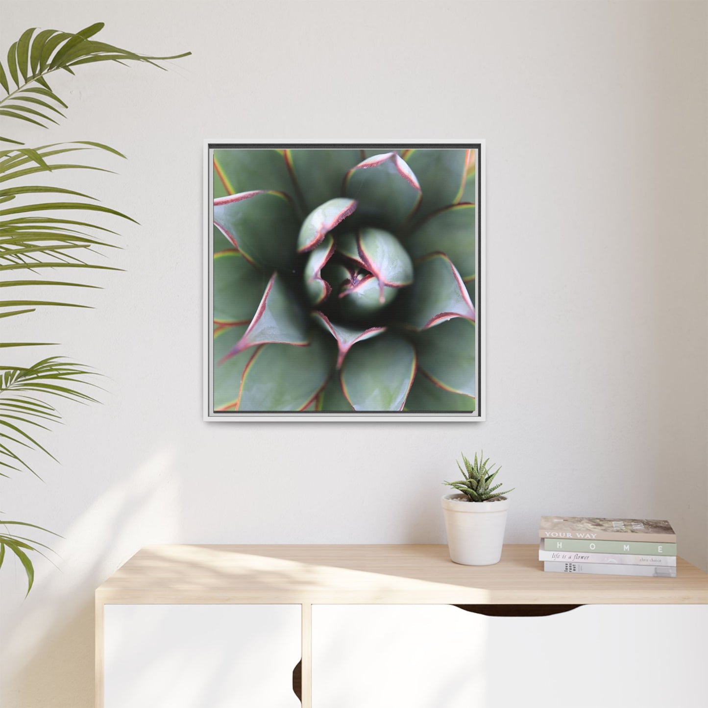 Spiky Elegance - Unique Stretched Canvas Wall Art